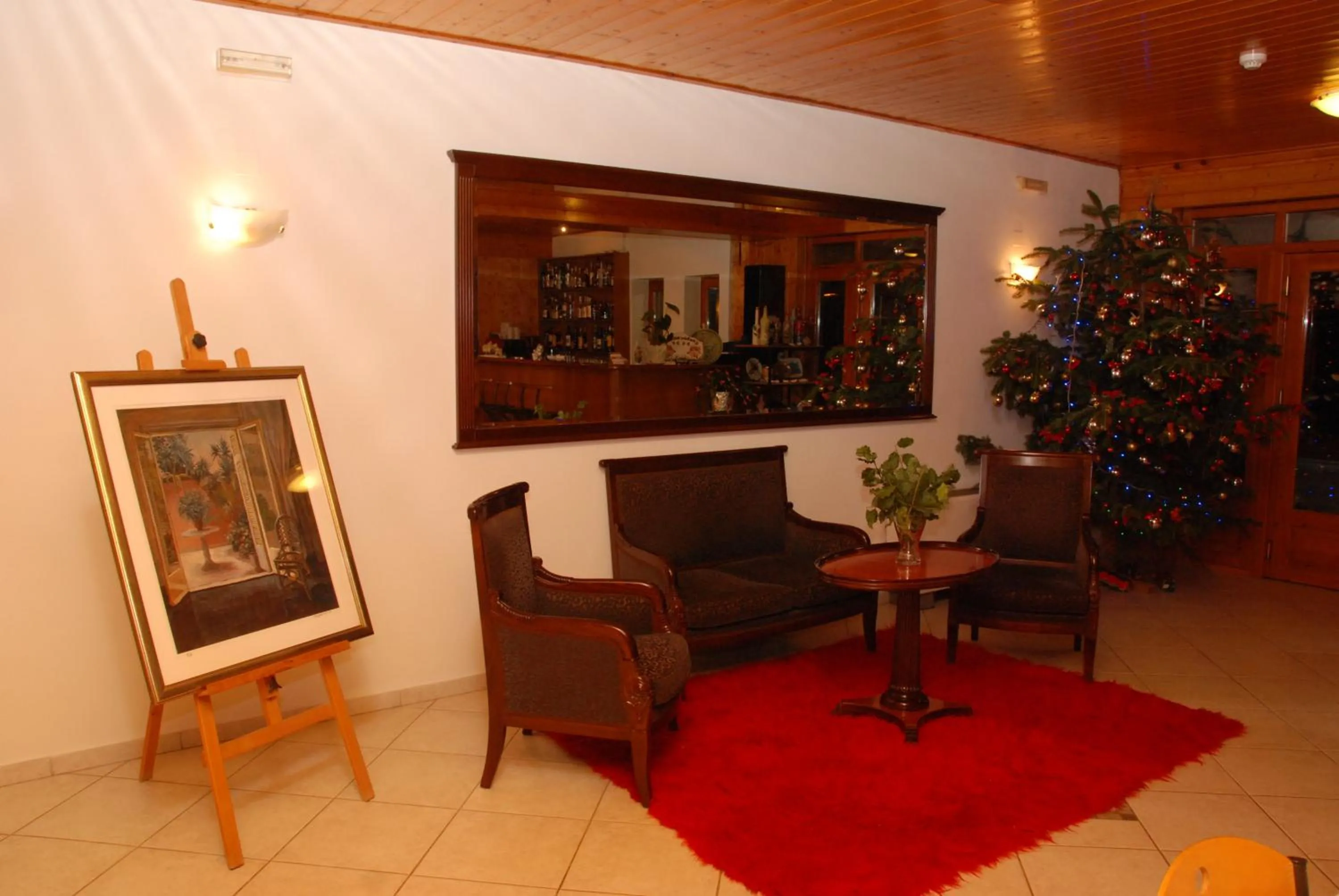 Lobby or reception in Hotel Antigoni