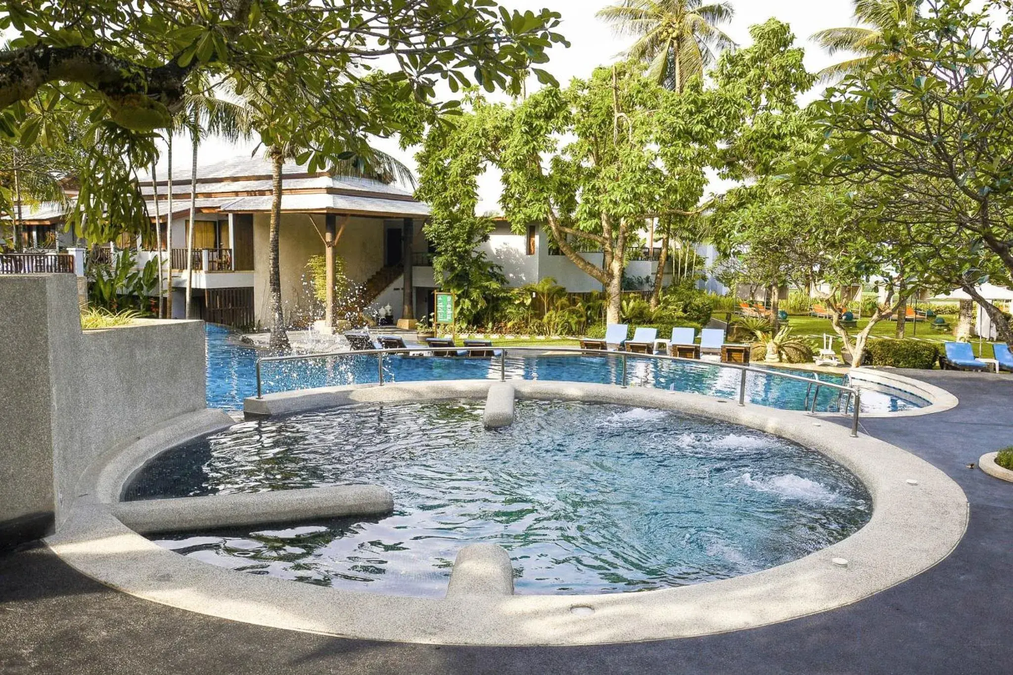Pool view in Andaman Cannacia Resort & Spa - SHA Extra Plus Pool view in Andaman Cannacia Resort & Spa - SHA Extra Plus