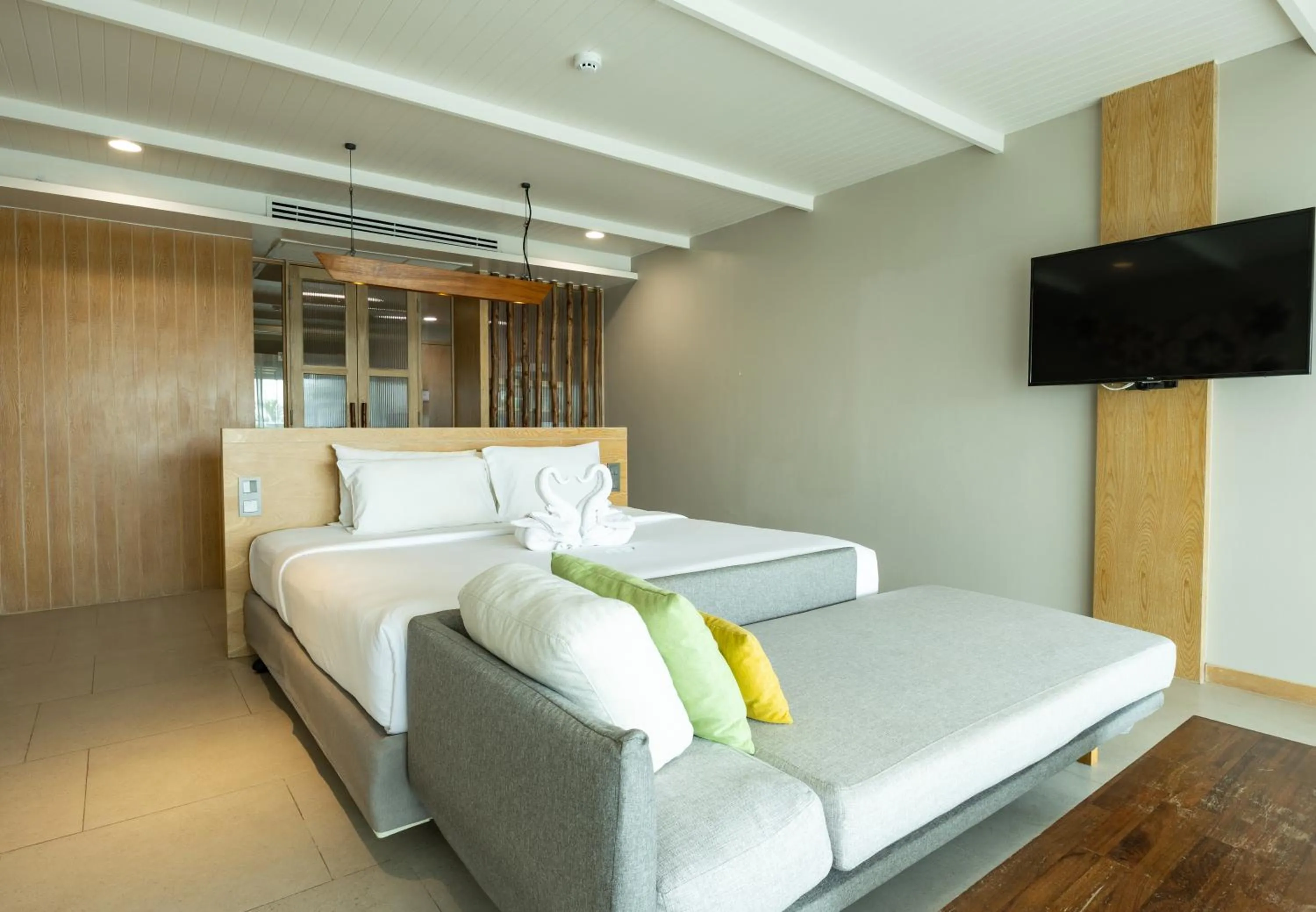 TV and multimedia, Bed in Andaman Cannacia Resort & Spa - SHA Extra Plus