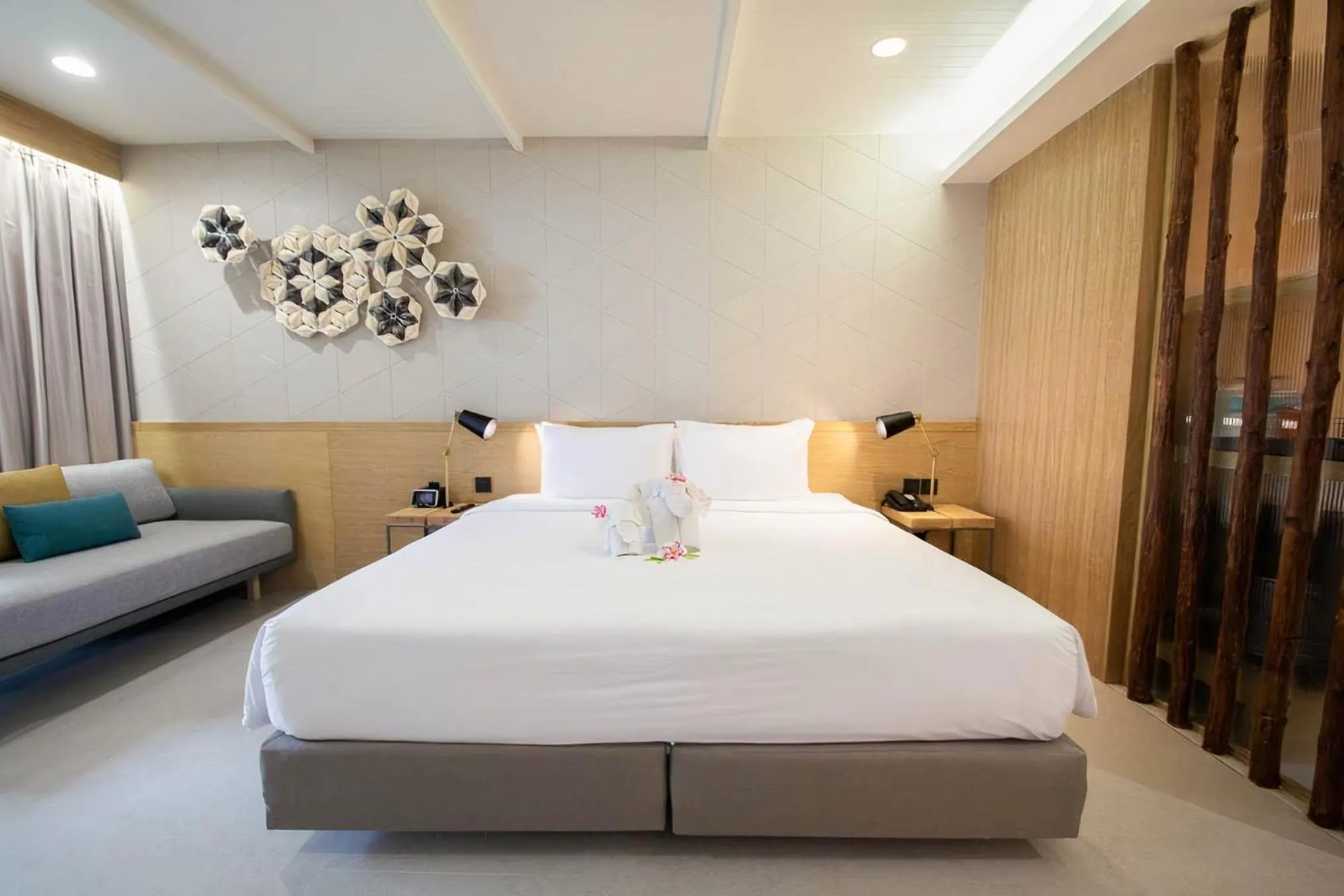 Bed in Andaman Cannacia Resort & Spa - SHA Extra Plus