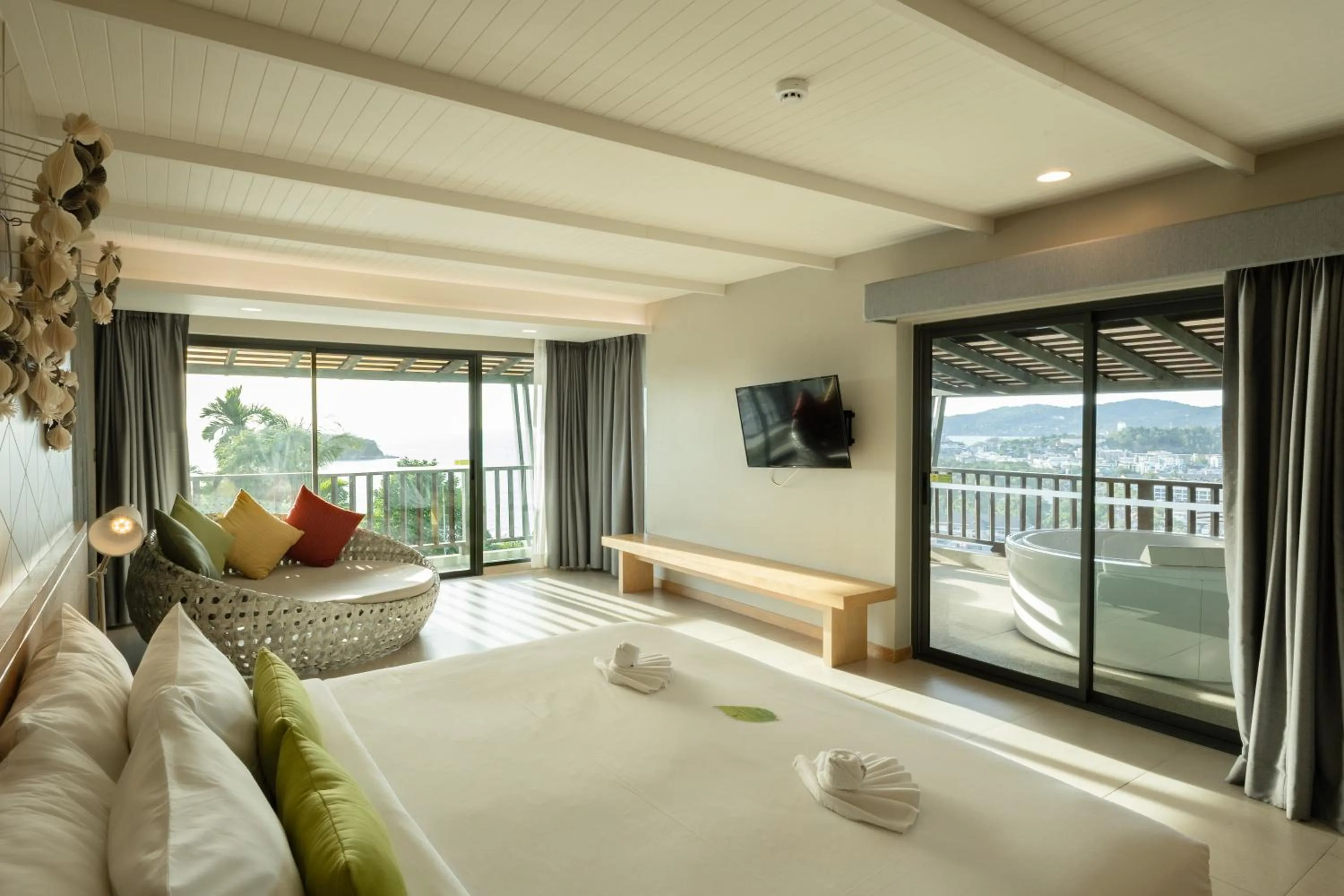 Bed in Andaman Cannacia Resort & Spa - SHA Extra Plus