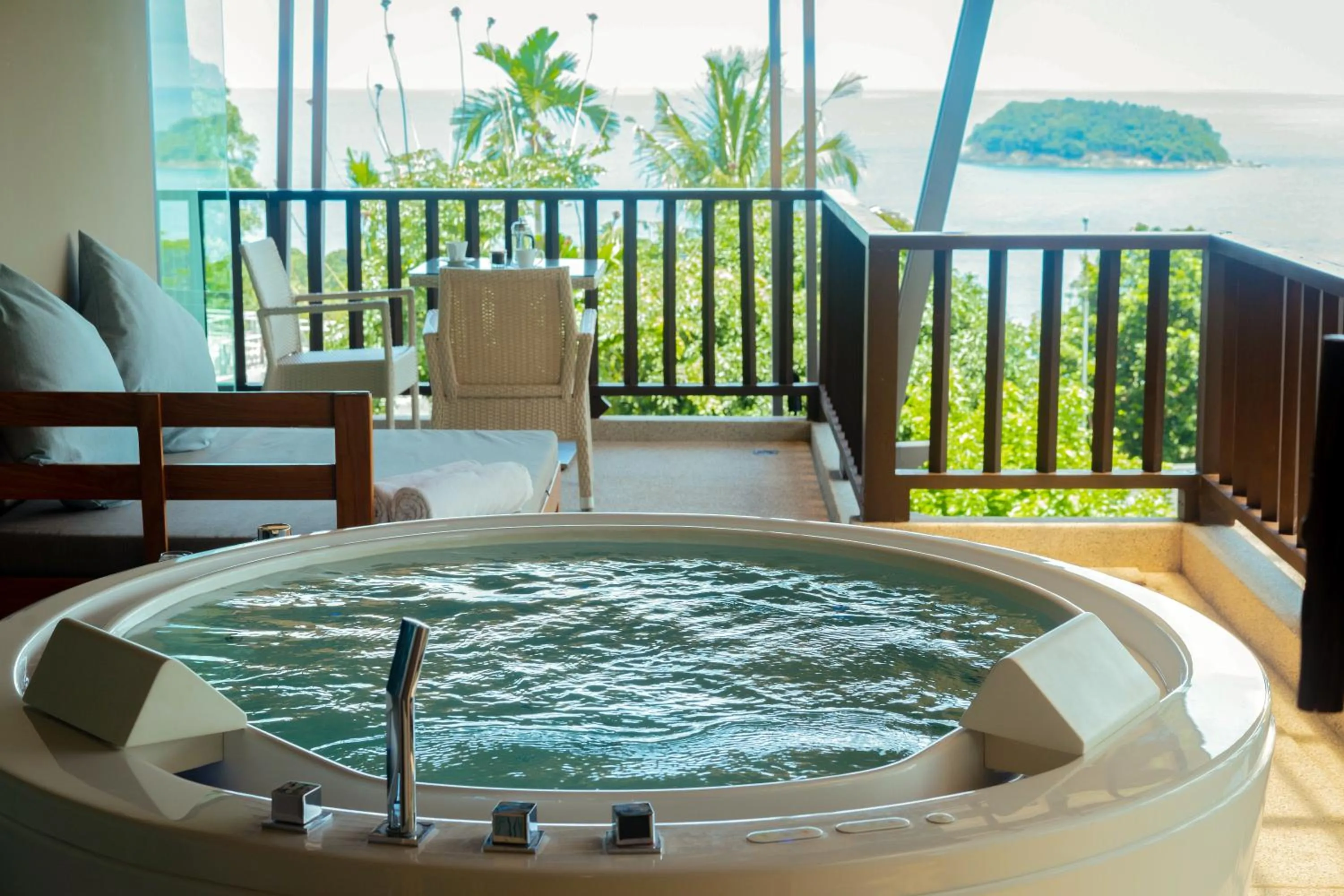 Balcony/Terrace in Andaman Cannacia Resort & Spa - SHA Extra Plus