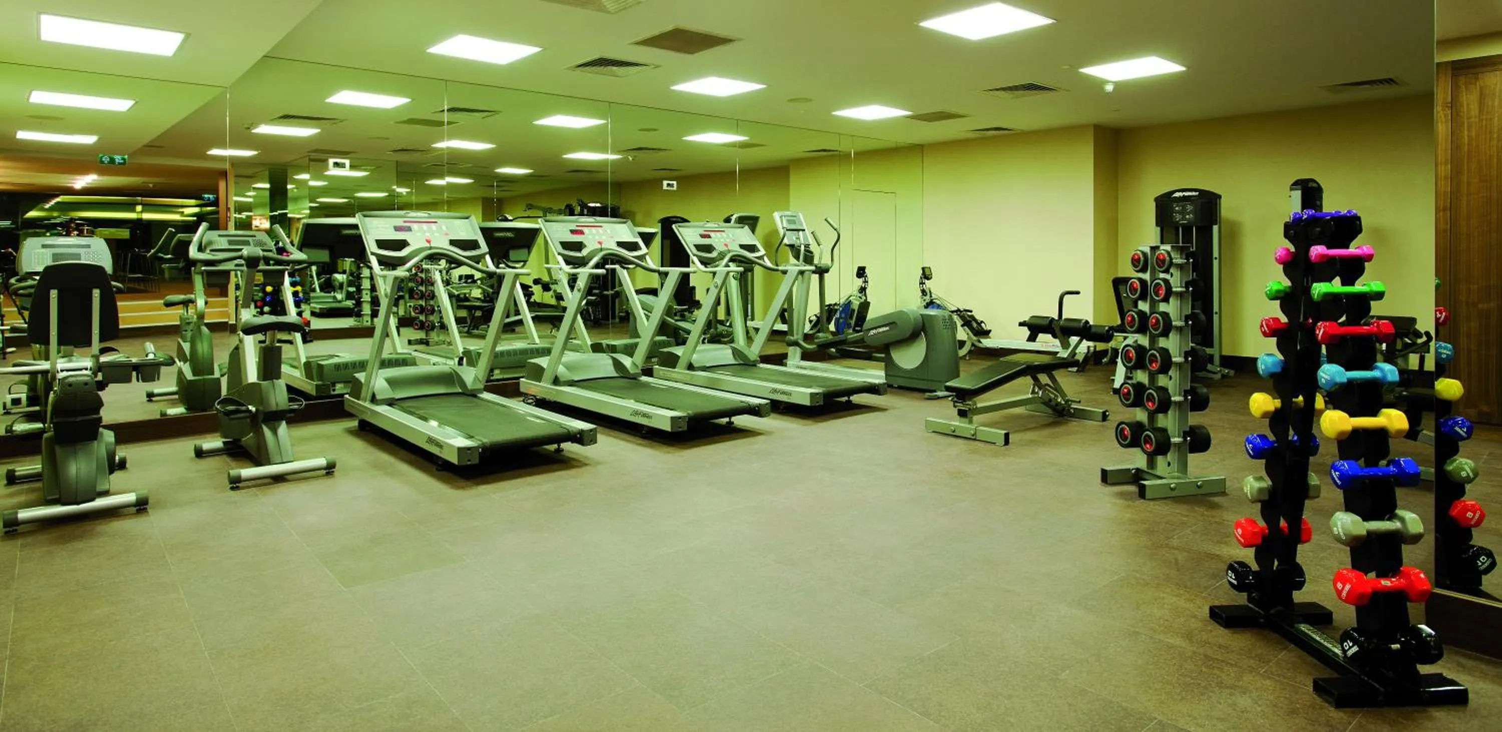 Fitness centre/facilities in Crowne Plaza Istanbul Harbiye by IHG
