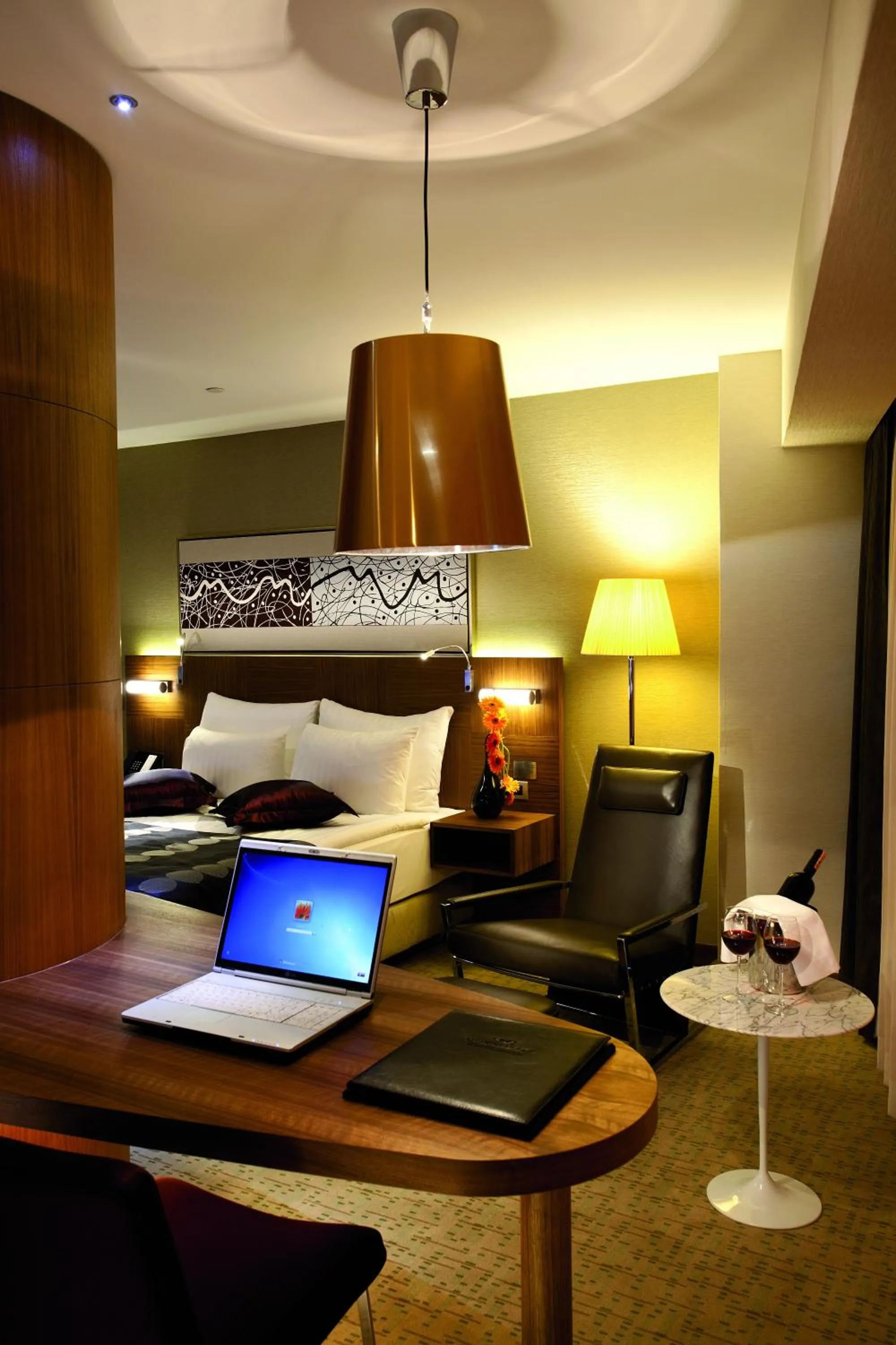 Bed in Crowne Plaza Istanbul Harbiye by IHG