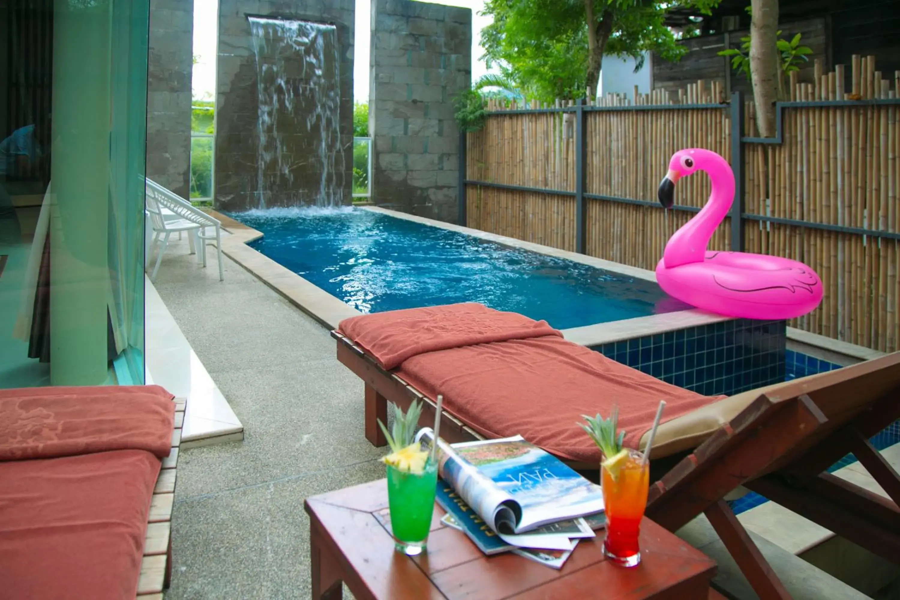 Swimming pool in Peach Blossom Resort & Pool Villa - SHA Plus Swimming pool in Peach Blossom Resort & Pool Villa - SHA Plus