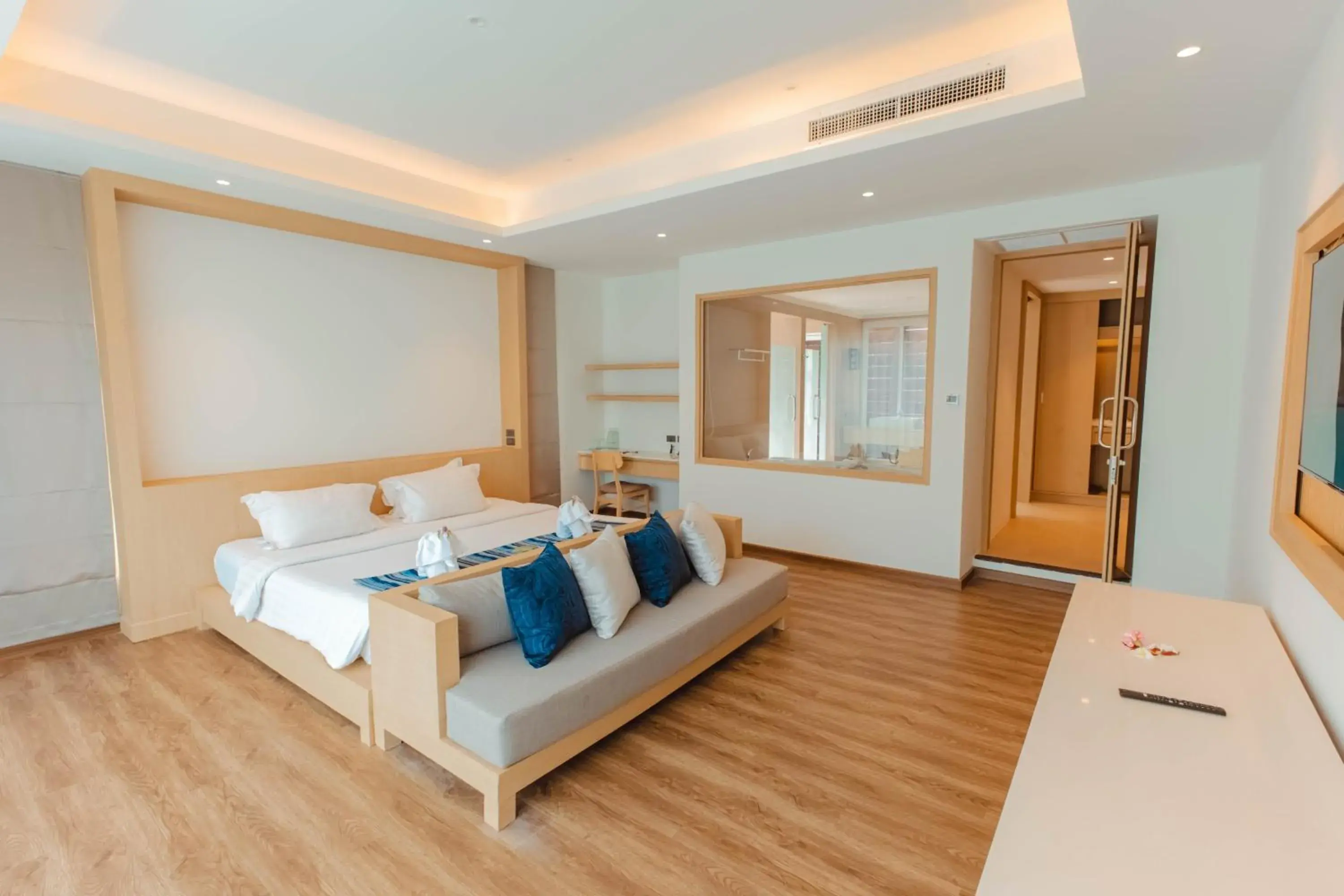 Property building, Bed in Peach Blossom Resort & Pool Villa - SHA Plus Property building, Bed in Peach Blossom Resort & Pool Villa - SHA Plus