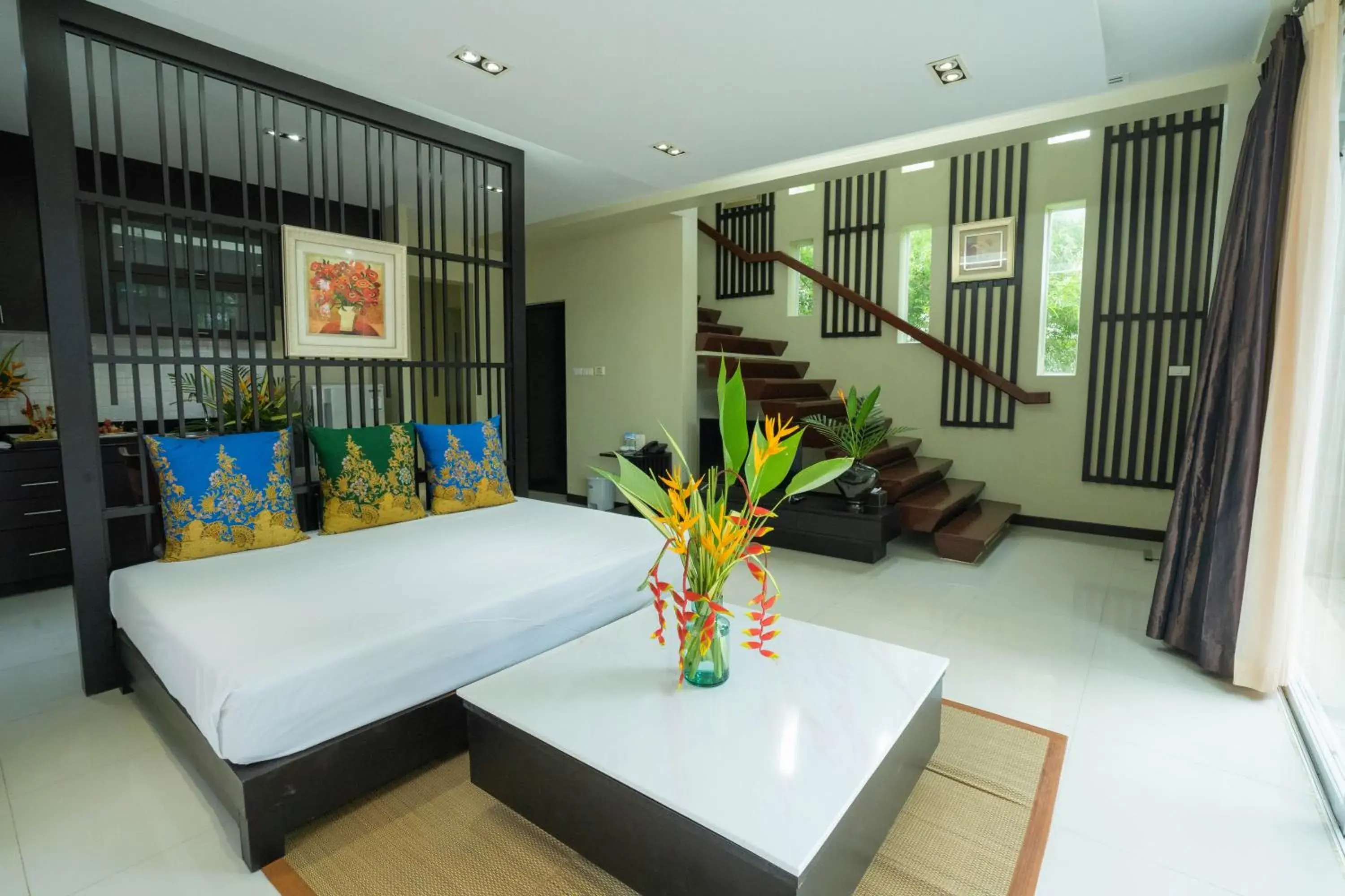 Property building, Bed in Peach Blossom Resort & Pool Villa - SHA Plus Property building, Bed in Peach Blossom Resort & Pool Villa - SHA Plus