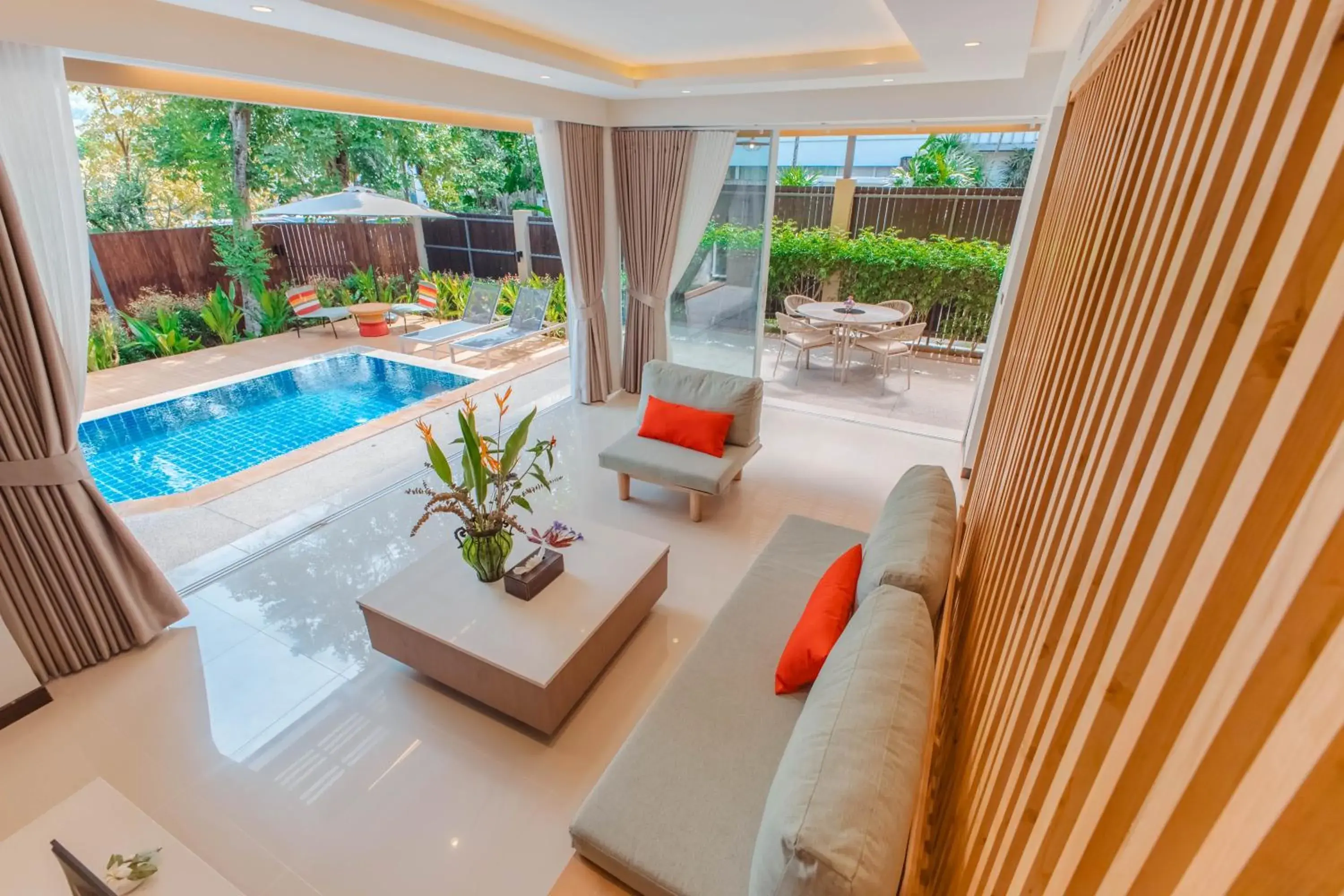 Swimming pool in Peach Blossom Resort & Pool Villa - SHA Plus Swimming pool in Peach Blossom Resort & Pool Villa - SHA Plus