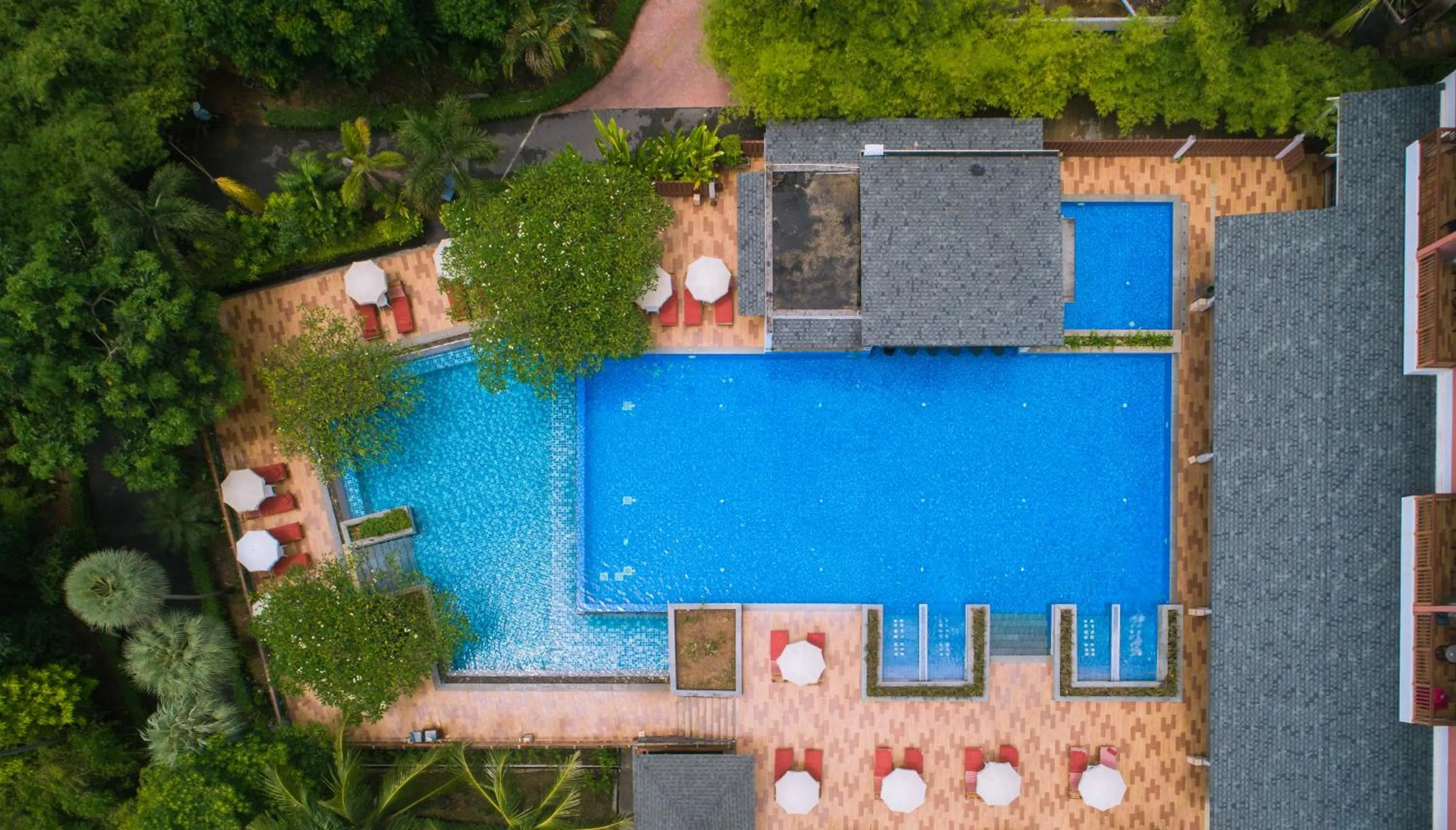 Bird's eye view in Peach Blossom Resort & Pool Villa - SHA Plus