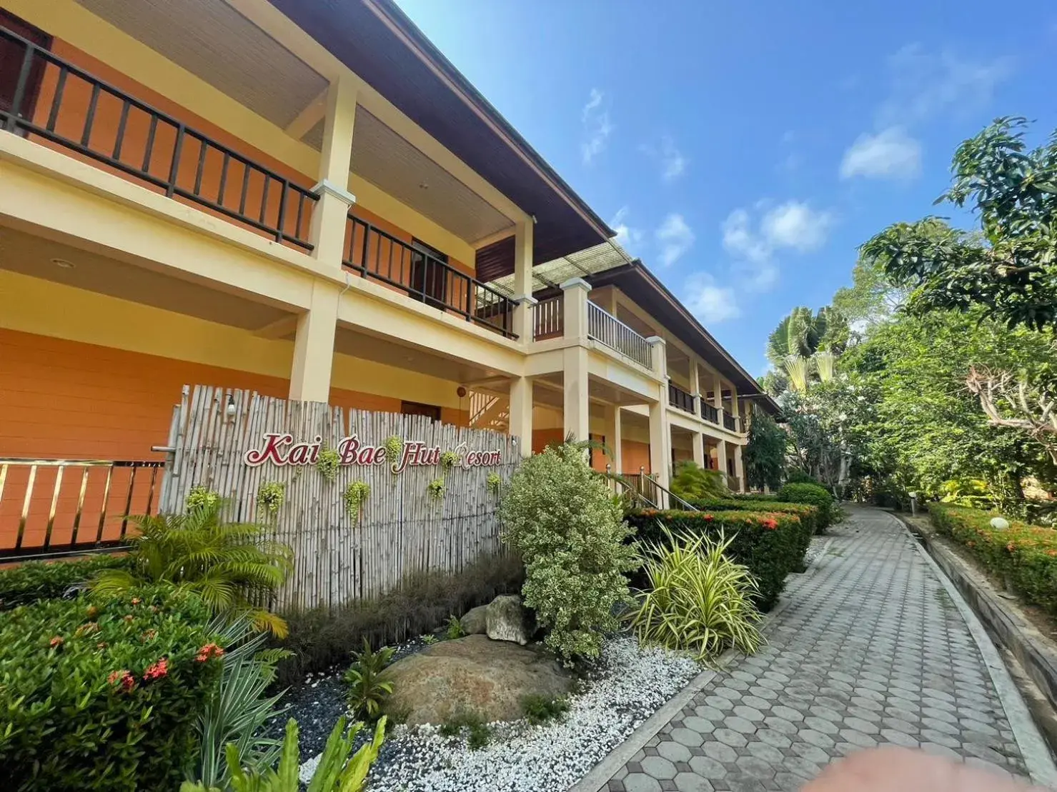 Property building in Kaibae Hut Resort Property building in Kaibae Hut Resort