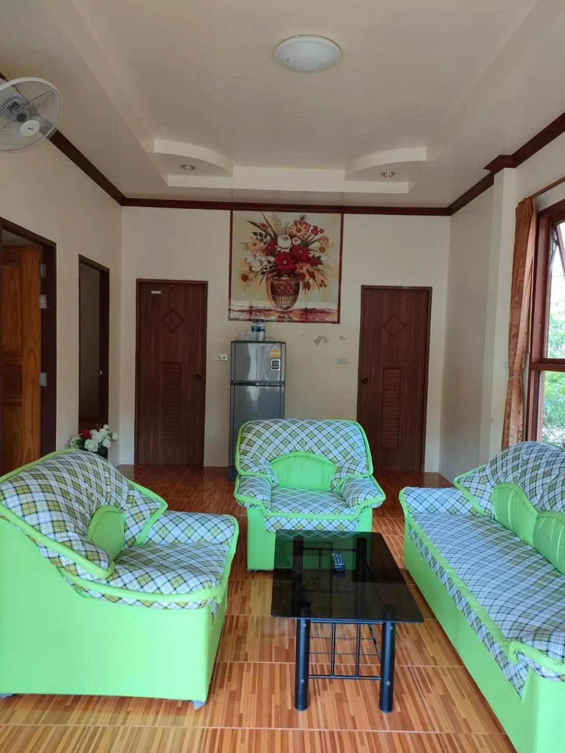 Living room in Kaibae Hut Resort