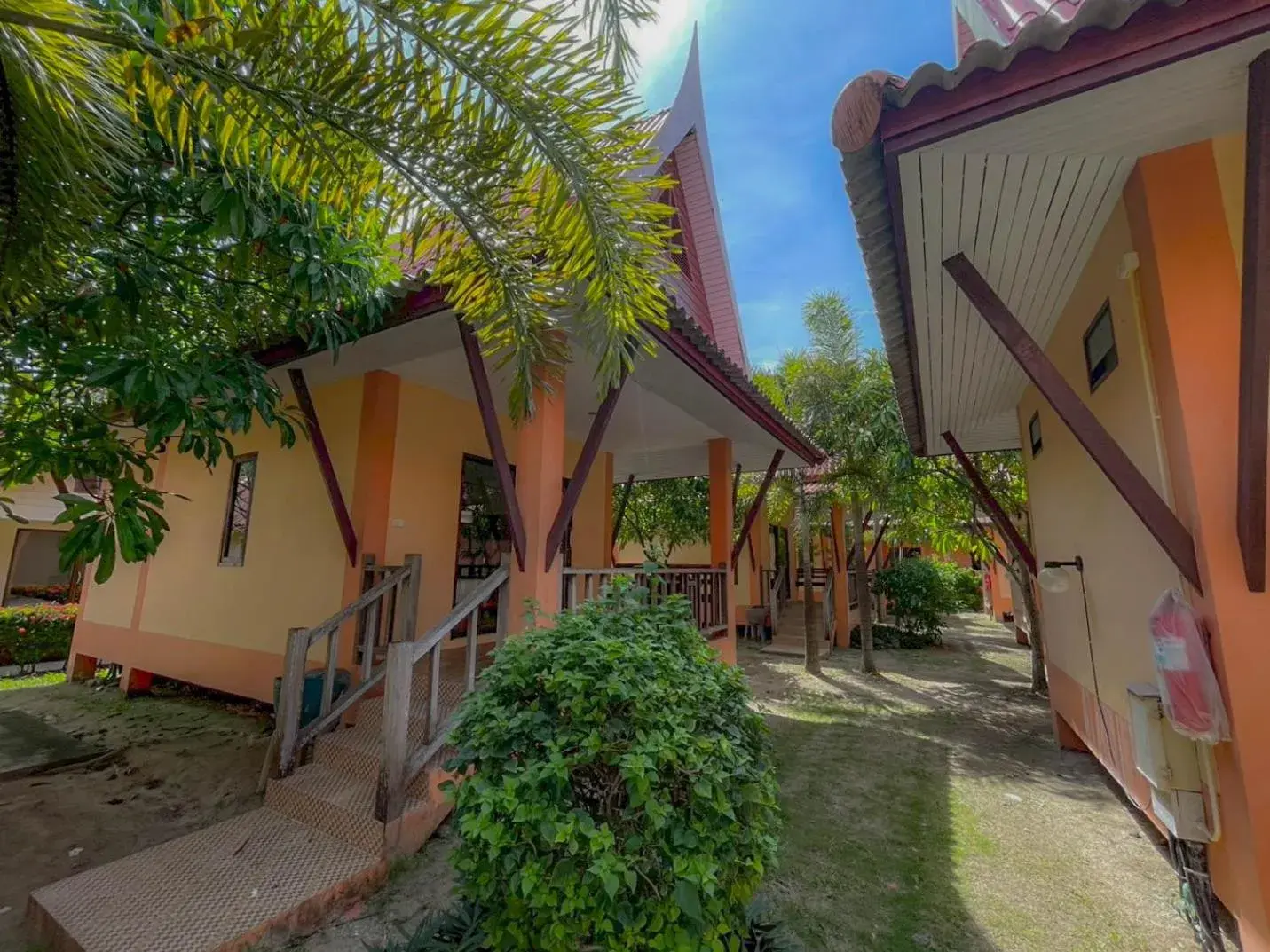 Property building in Kaibae Hut Resort Property building in Kaibae Hut Resort