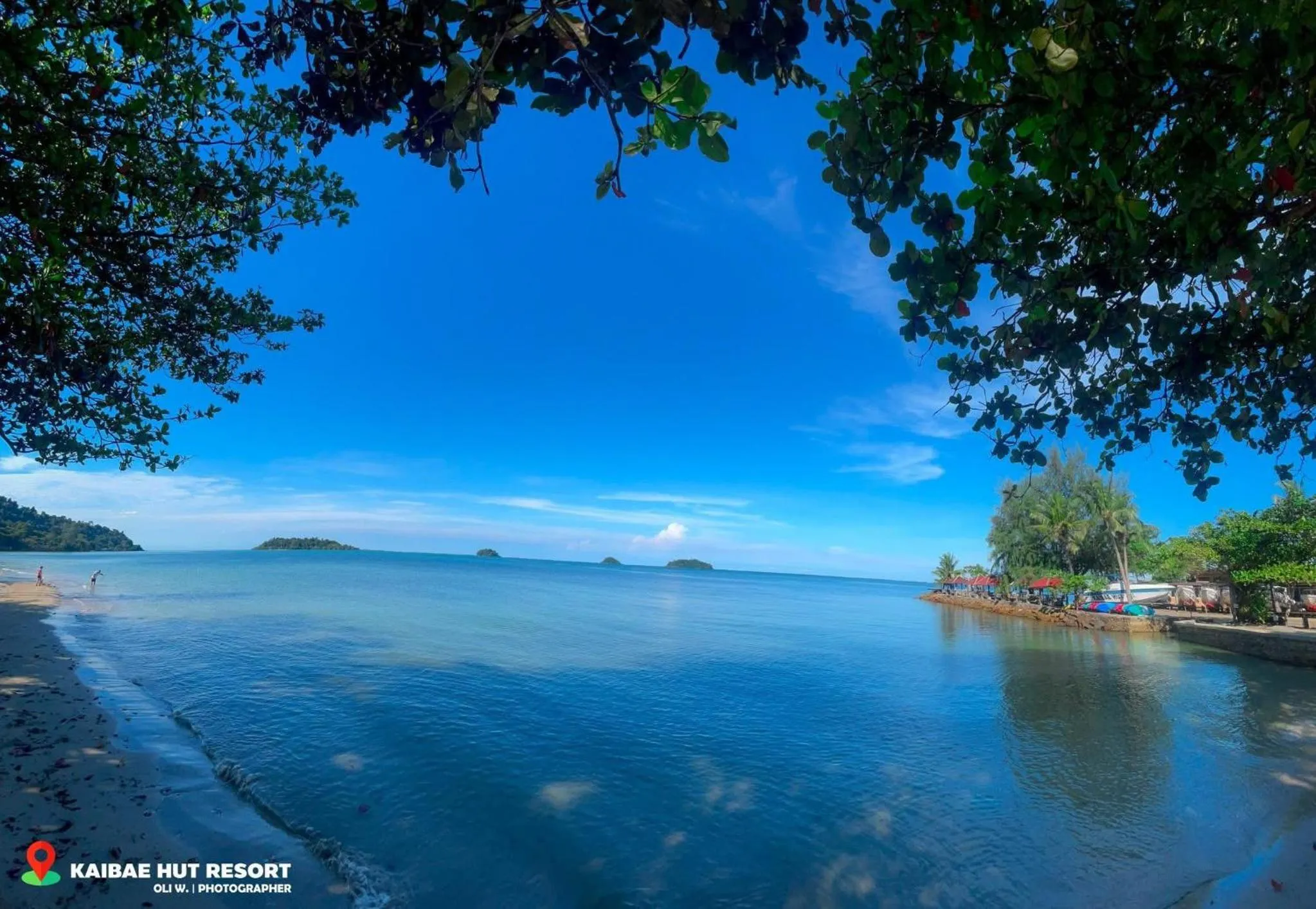 Sea view in Kaibae Hut Resort
