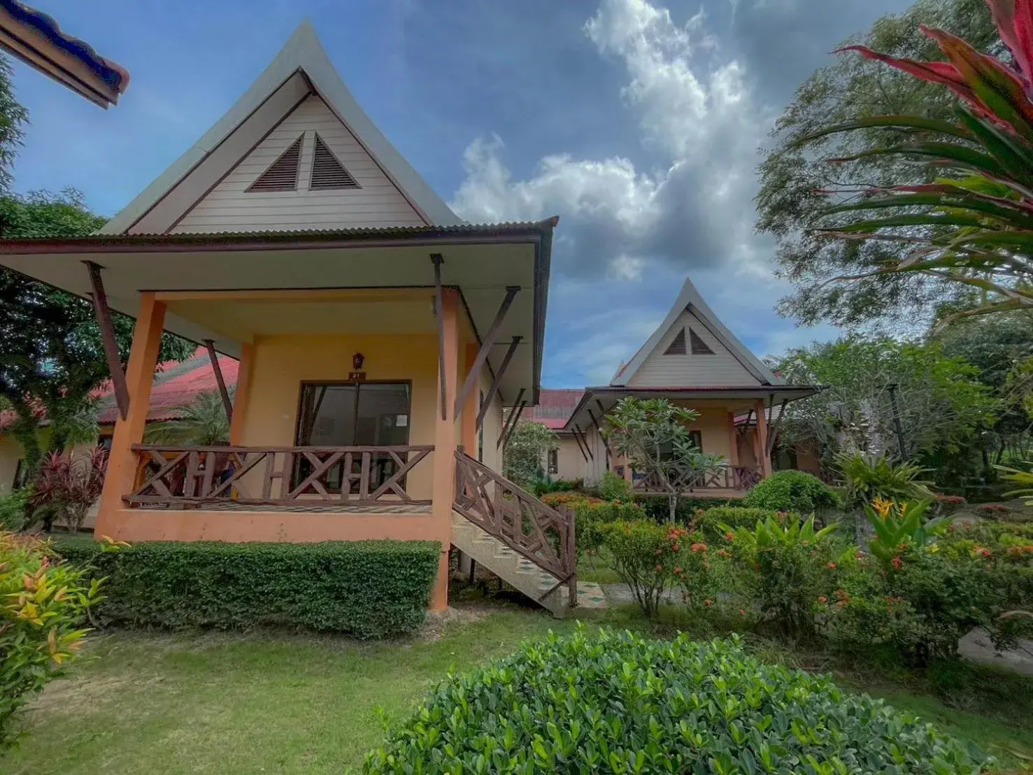 Property building in Kaibae Hut Resort Property building in Kaibae Hut Resort