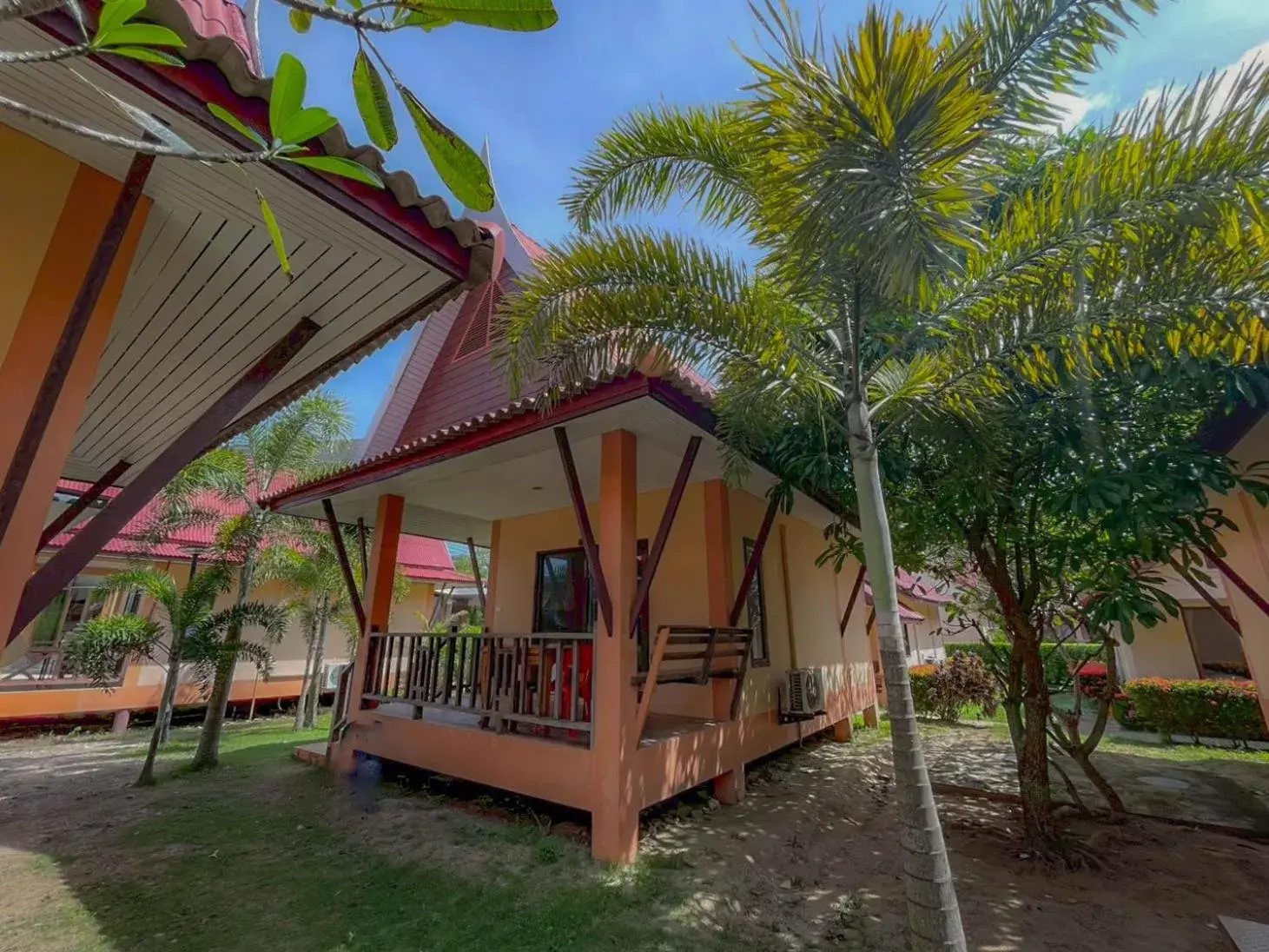 Property building in Kaibae Hut Resort Property building in Kaibae Hut Resort