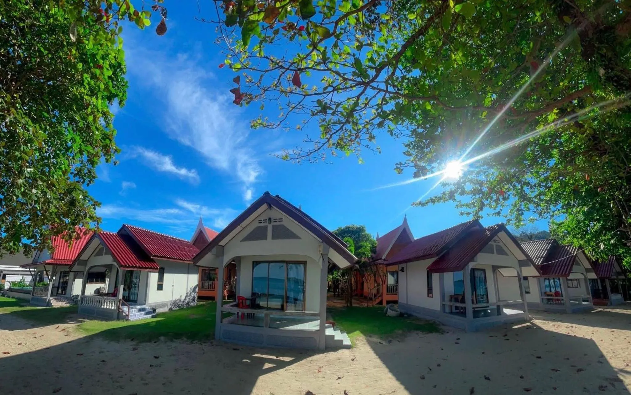 Beach in Kaibae Hut Resort