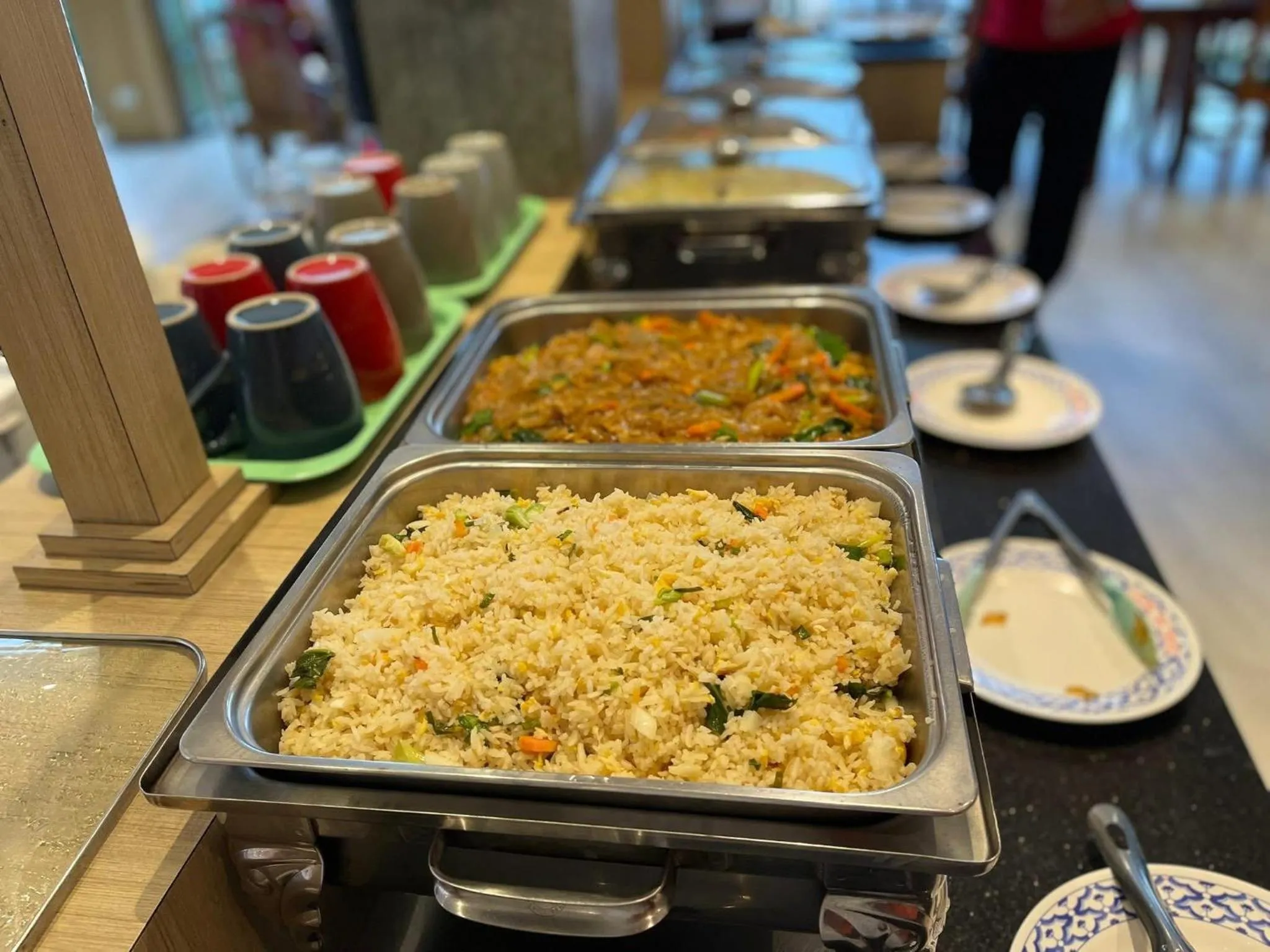 Breakfast in Kaibae Hut Resort