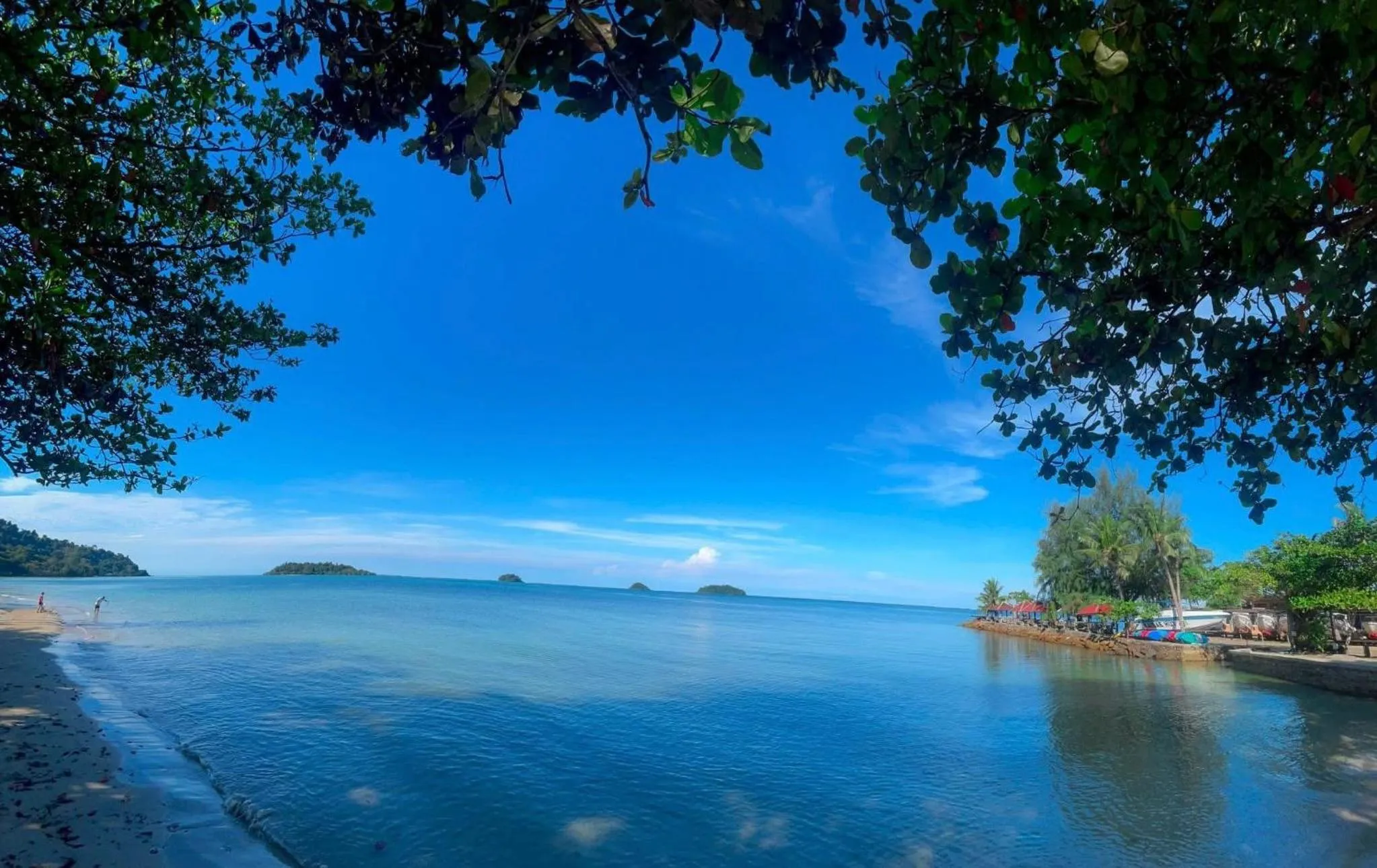 Beach in Kaibae Hut Resort