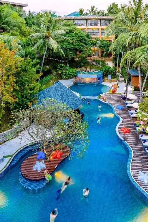 Swimming pool in Peach Hill Resort - SHA Extra Plus Swimming pool in Peach Hill Resort - SHA Extra Plus