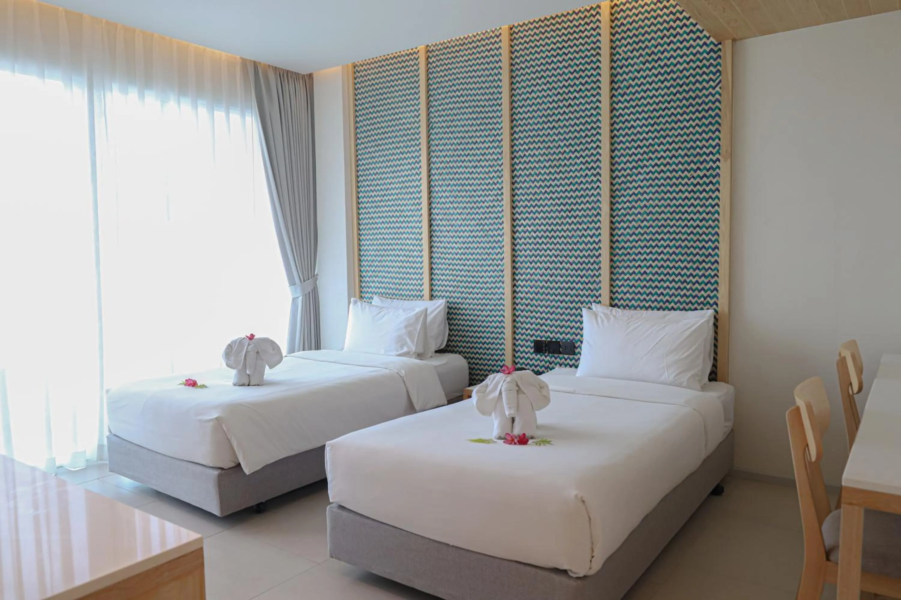 Bedroom, Bed in Peach Hill Resort - SHA Extra Plus