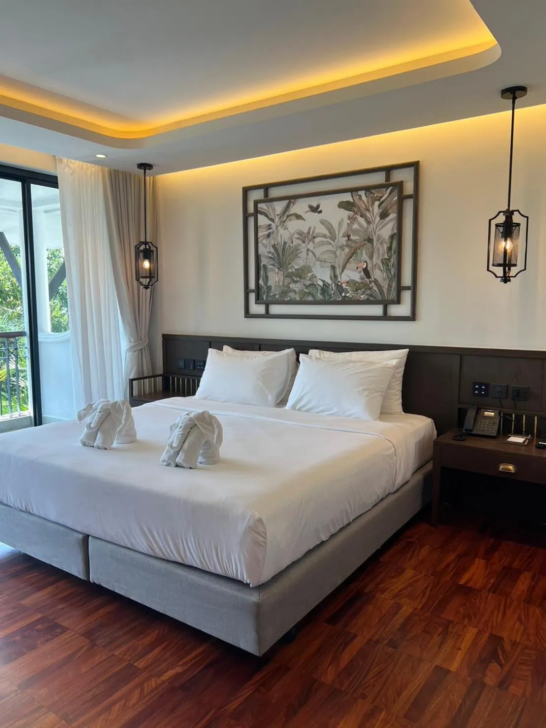 Bedroom, Bed in Peach Hill Resort - SHA Extra Plus