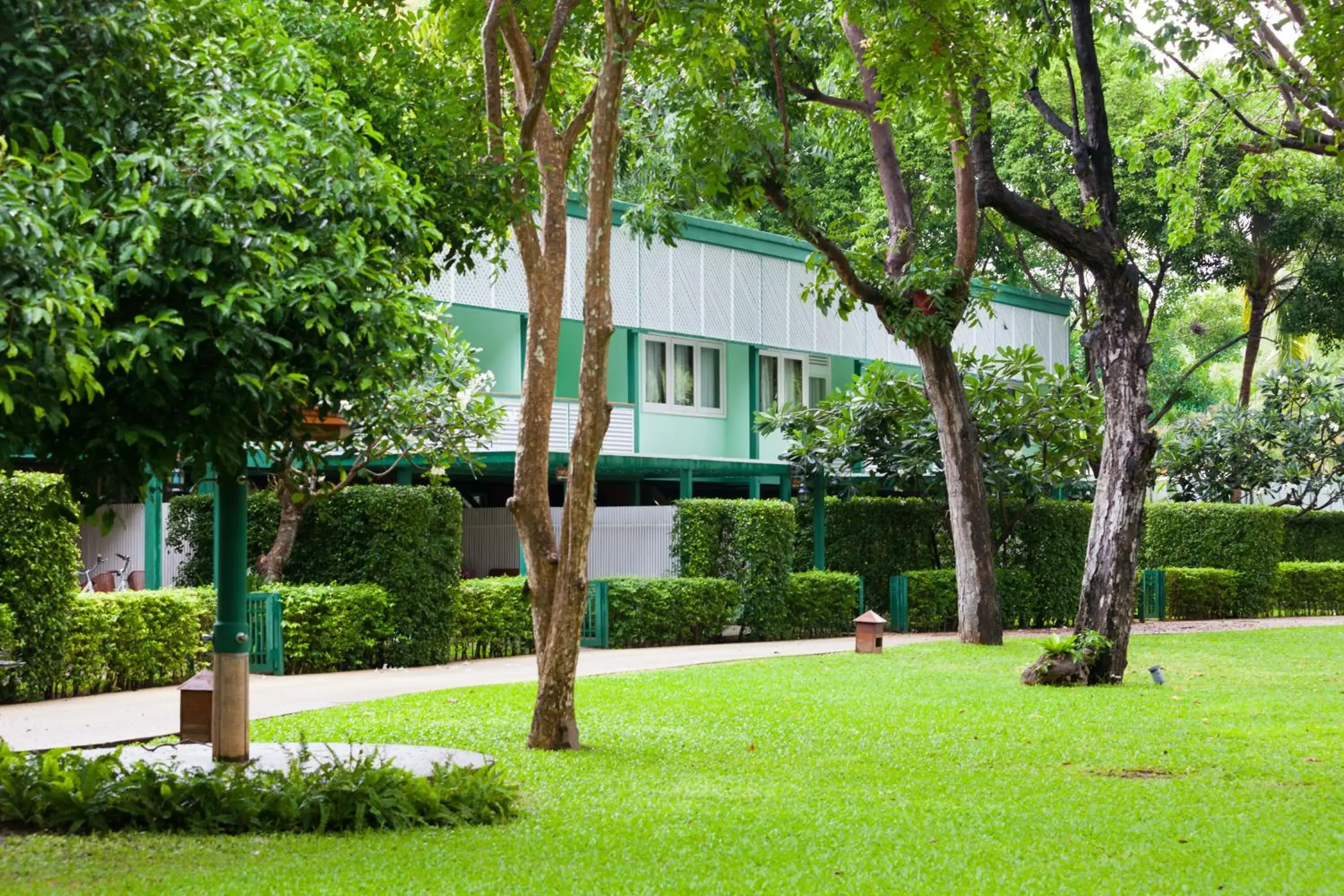 Property building in Raya Resort Beach front - The Most Green Resort in Cha-am Property building in Raya Resort Beach front - The Most Green Resort in Cha-am