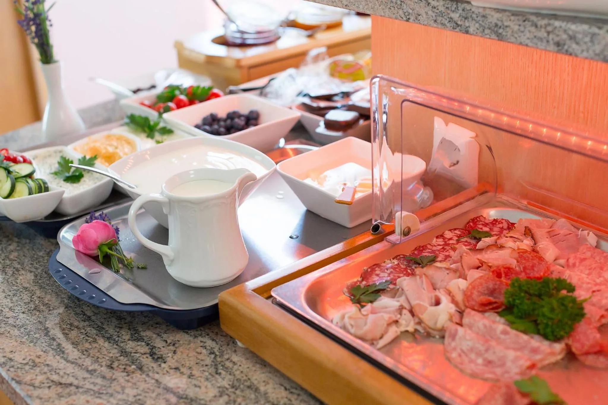 Food and drinks in Villa Marienhof