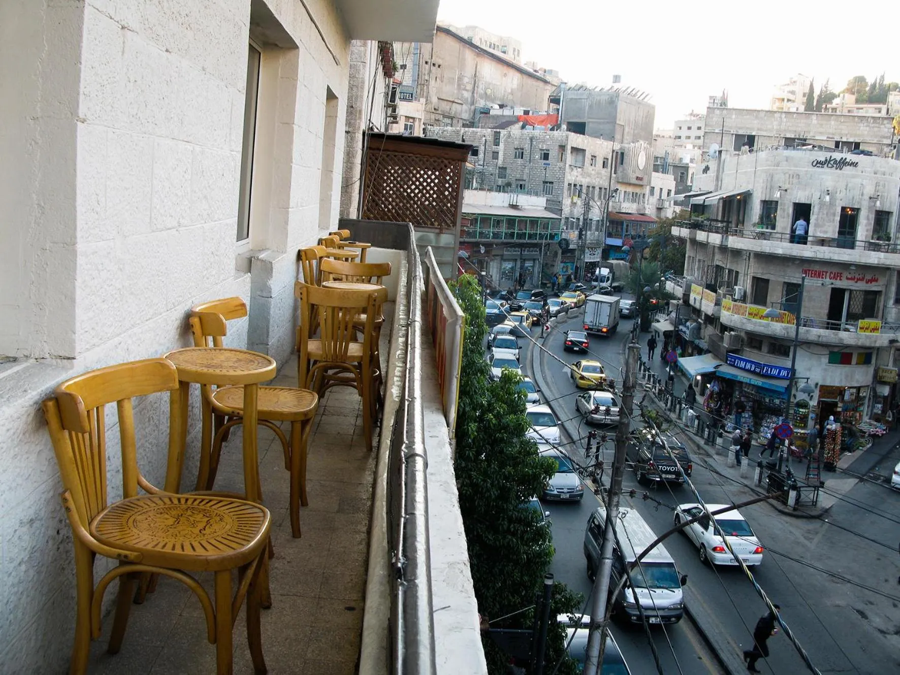 Street view in Cliff Hostel