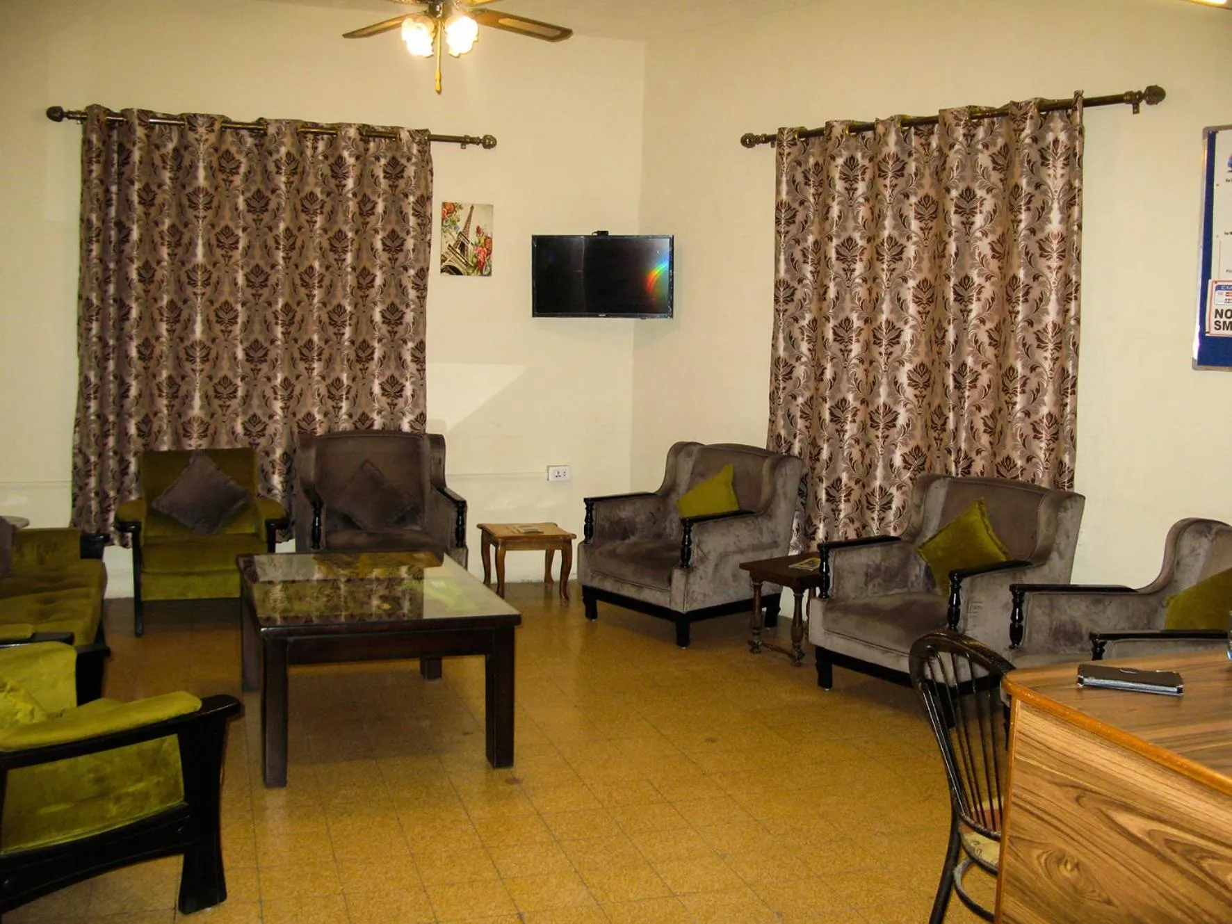Lobby or reception in Cliff Hostel