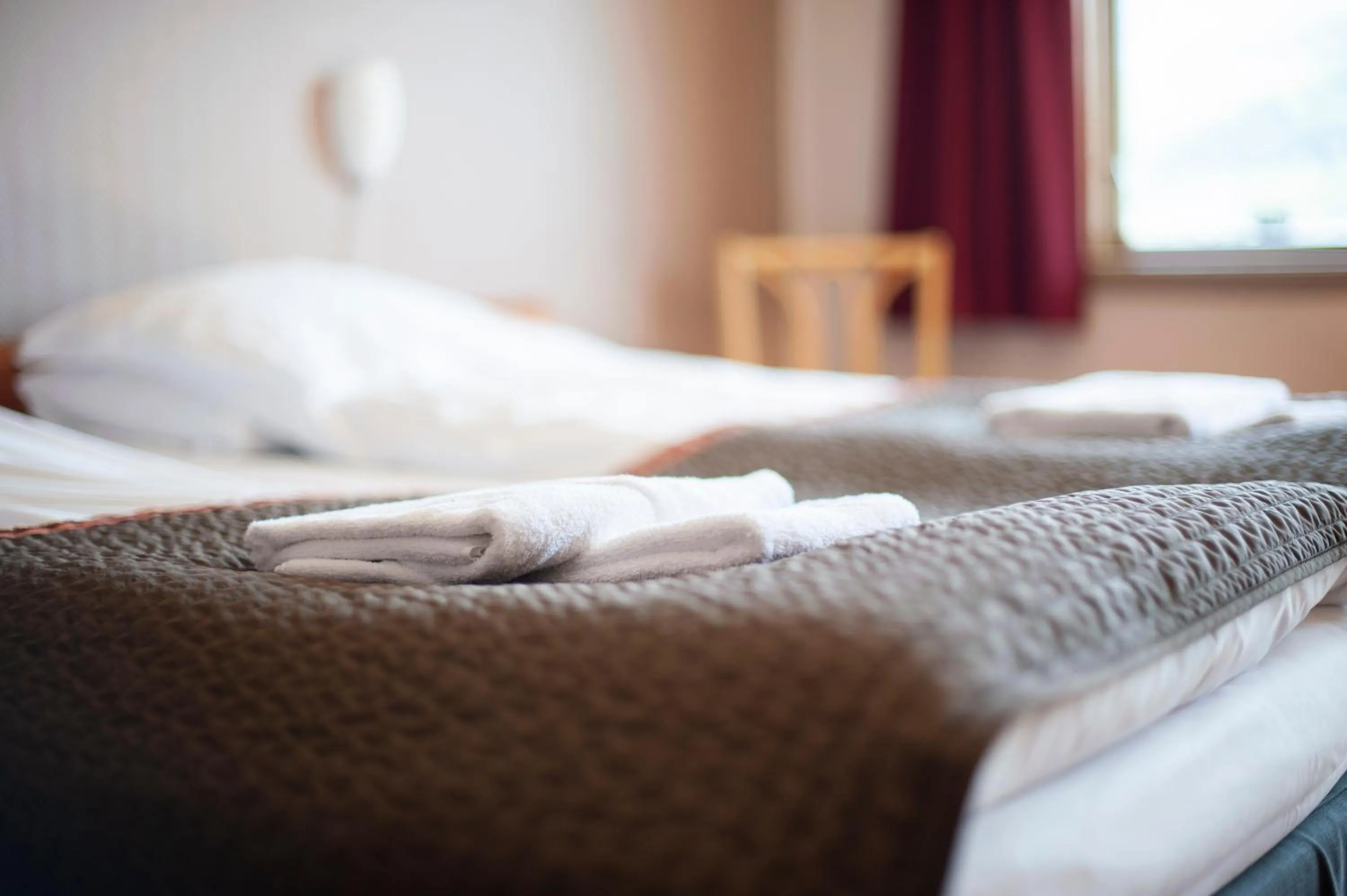 Bed in Strand Fjordhotel