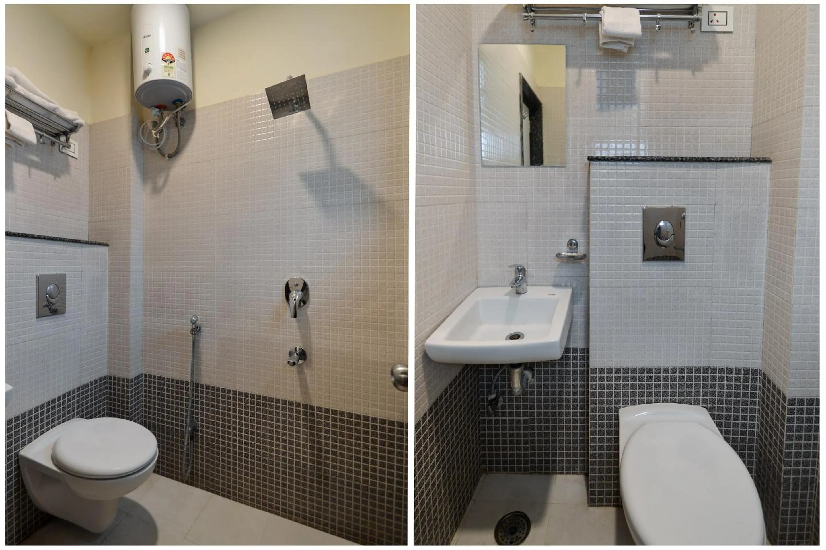 Shower in Hotel Delight