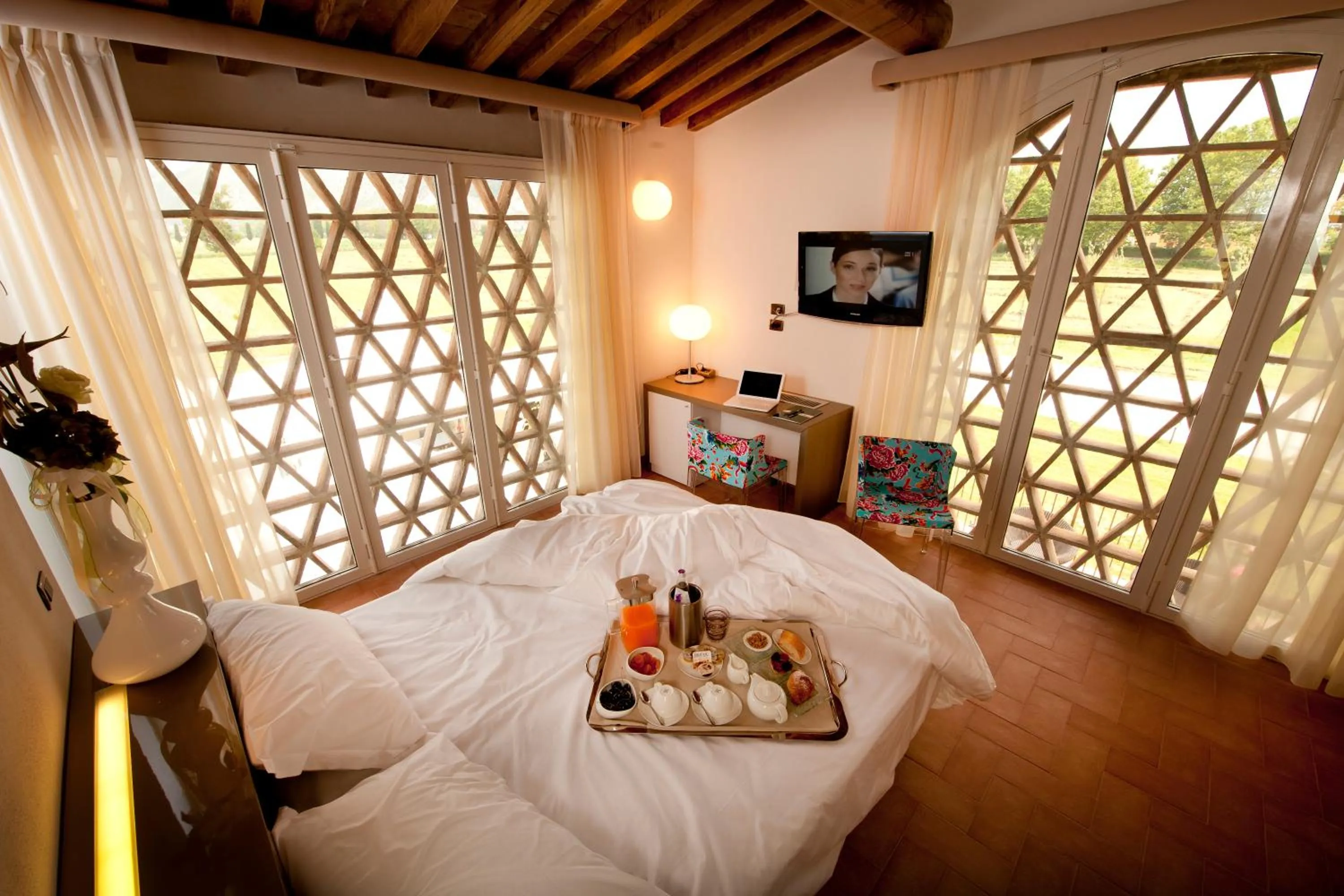 Bed in Locanda Sant'Agata