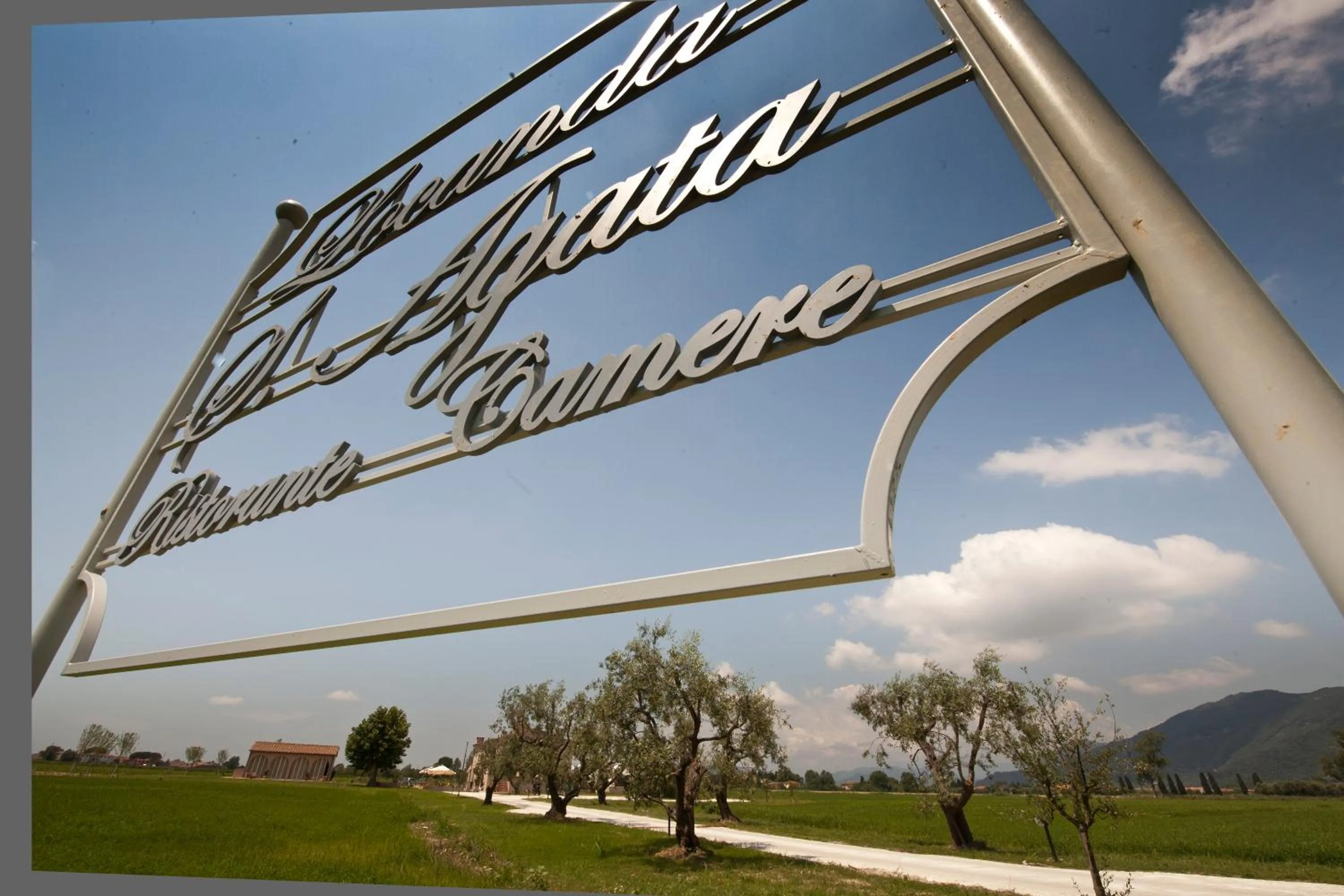 Logo/Certificate/Sign in Locanda Sant'Agata
