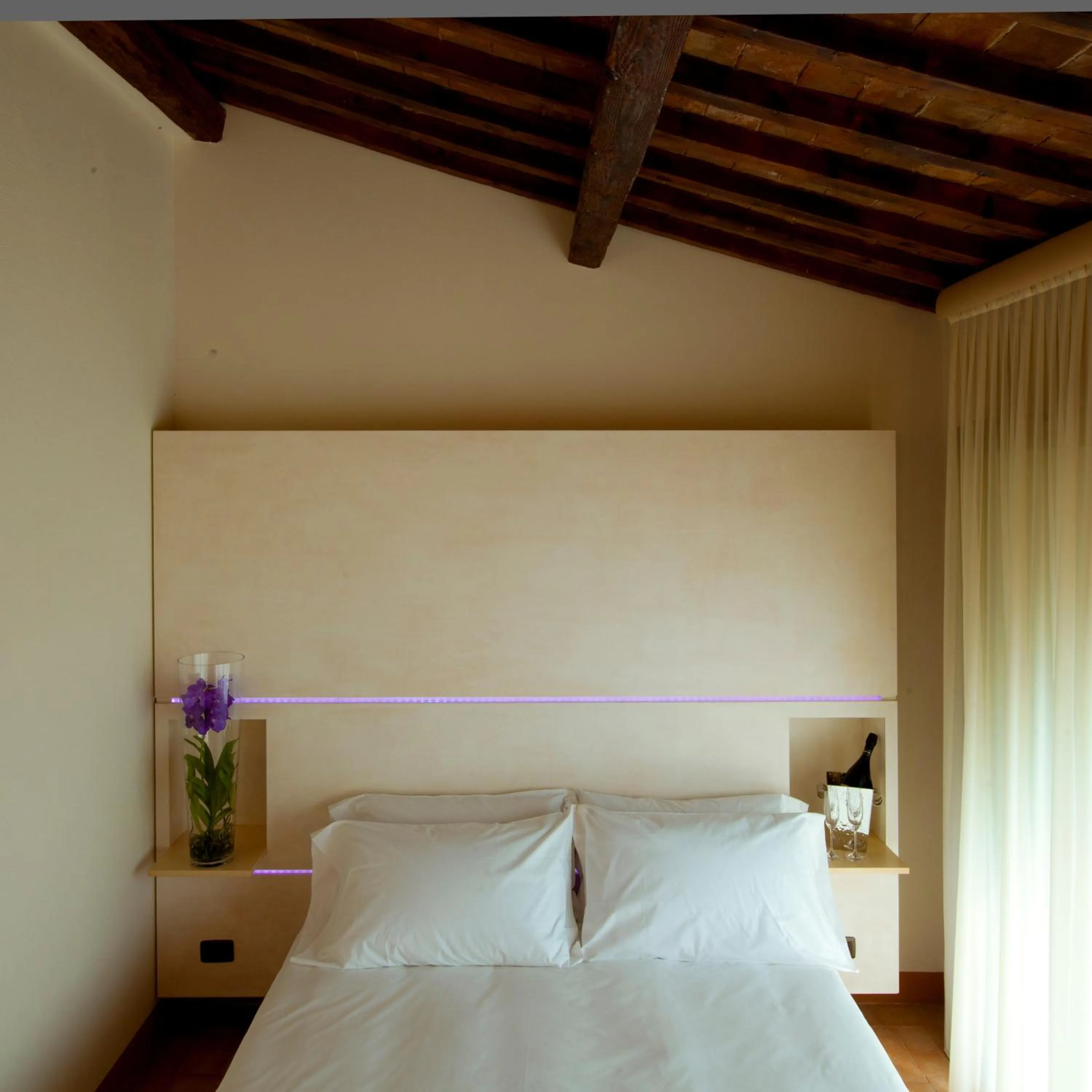 Bed in Locanda Sant'Agata