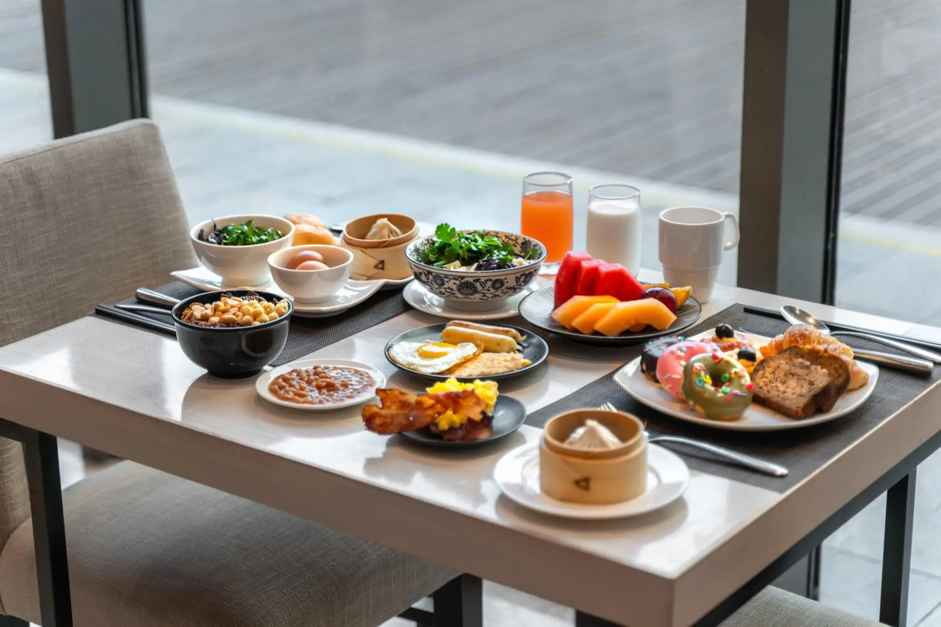 Breakfast in DoubleTree By Hilton Wuxi Breakfast in DoubleTree By Hilton Wuxi