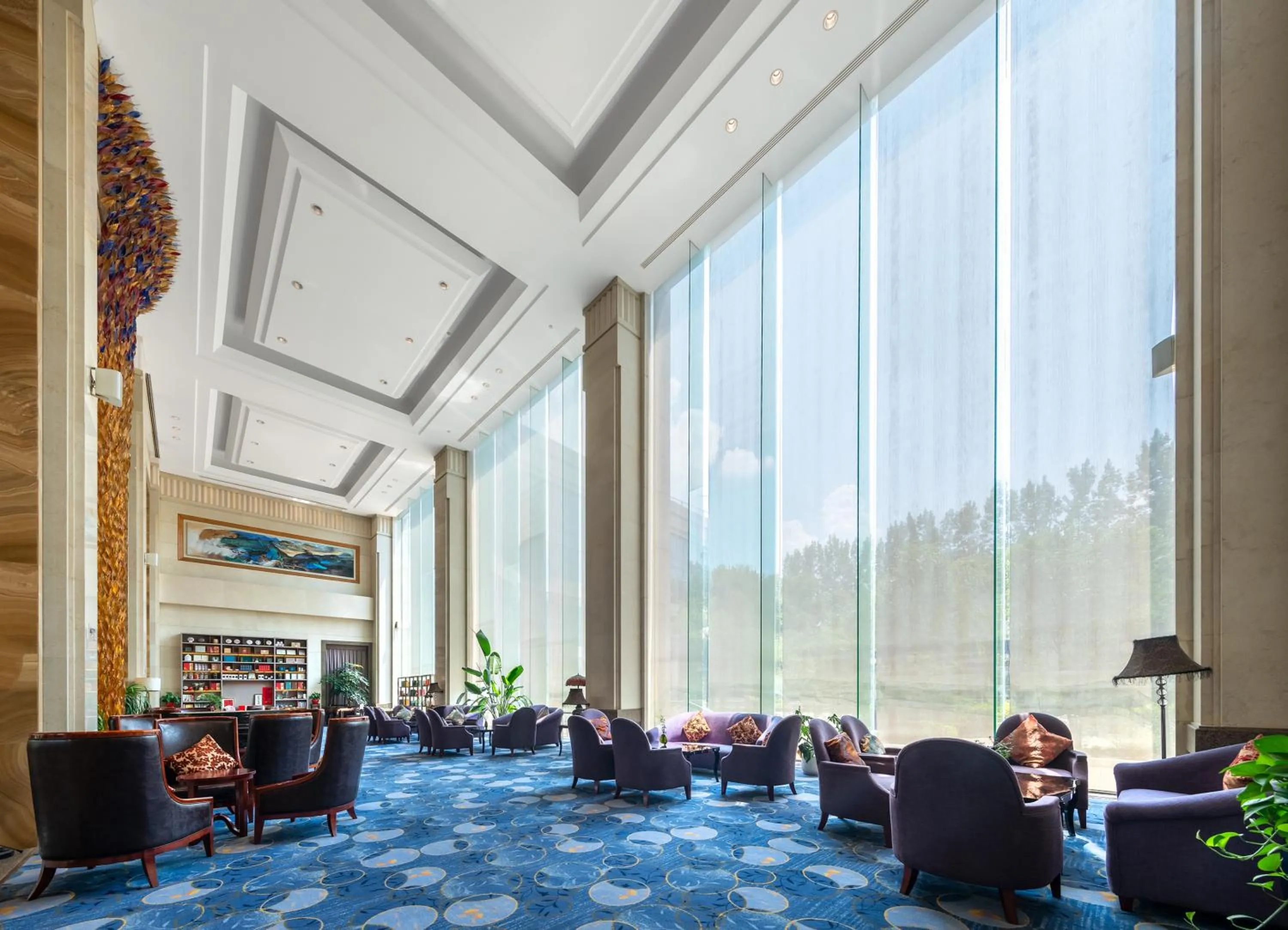 Lobby or reception in DoubleTree By Hilton Wuxi