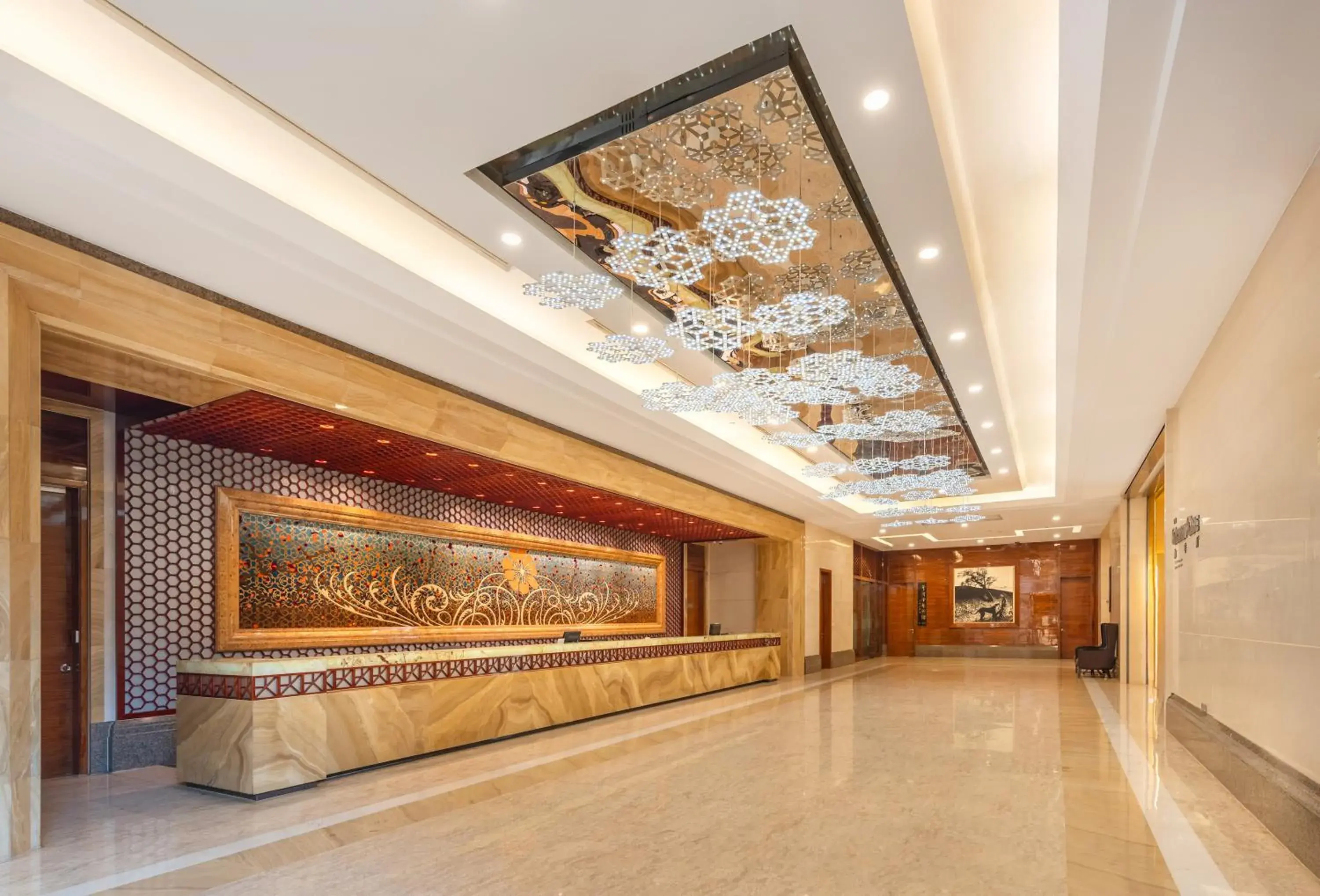 Lobby or reception in DoubleTree By Hilton Wuxi Lobby or reception in DoubleTree By Hilton Wuxi