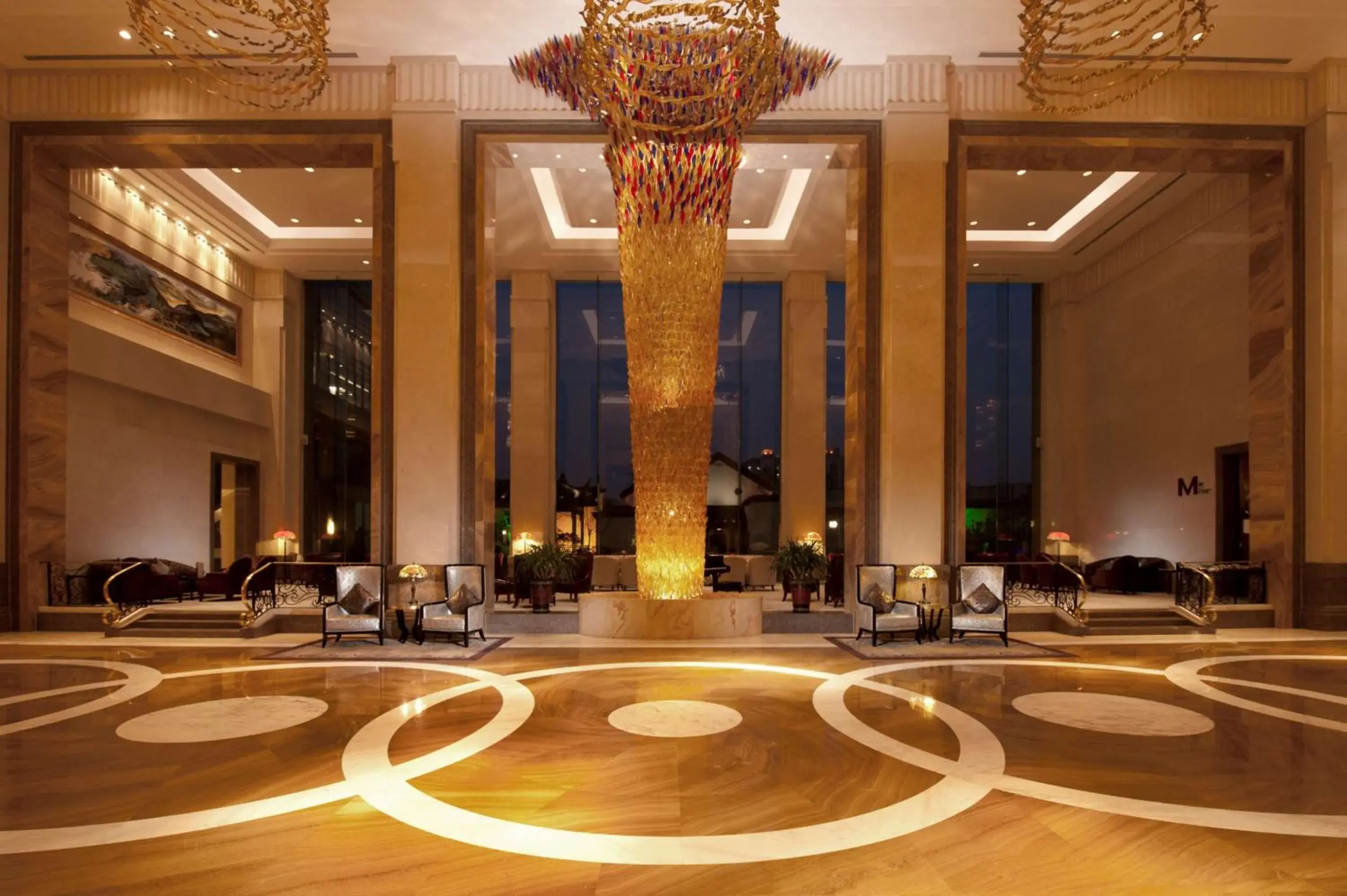 Lobby or reception in DoubleTree By Hilton Wuxi