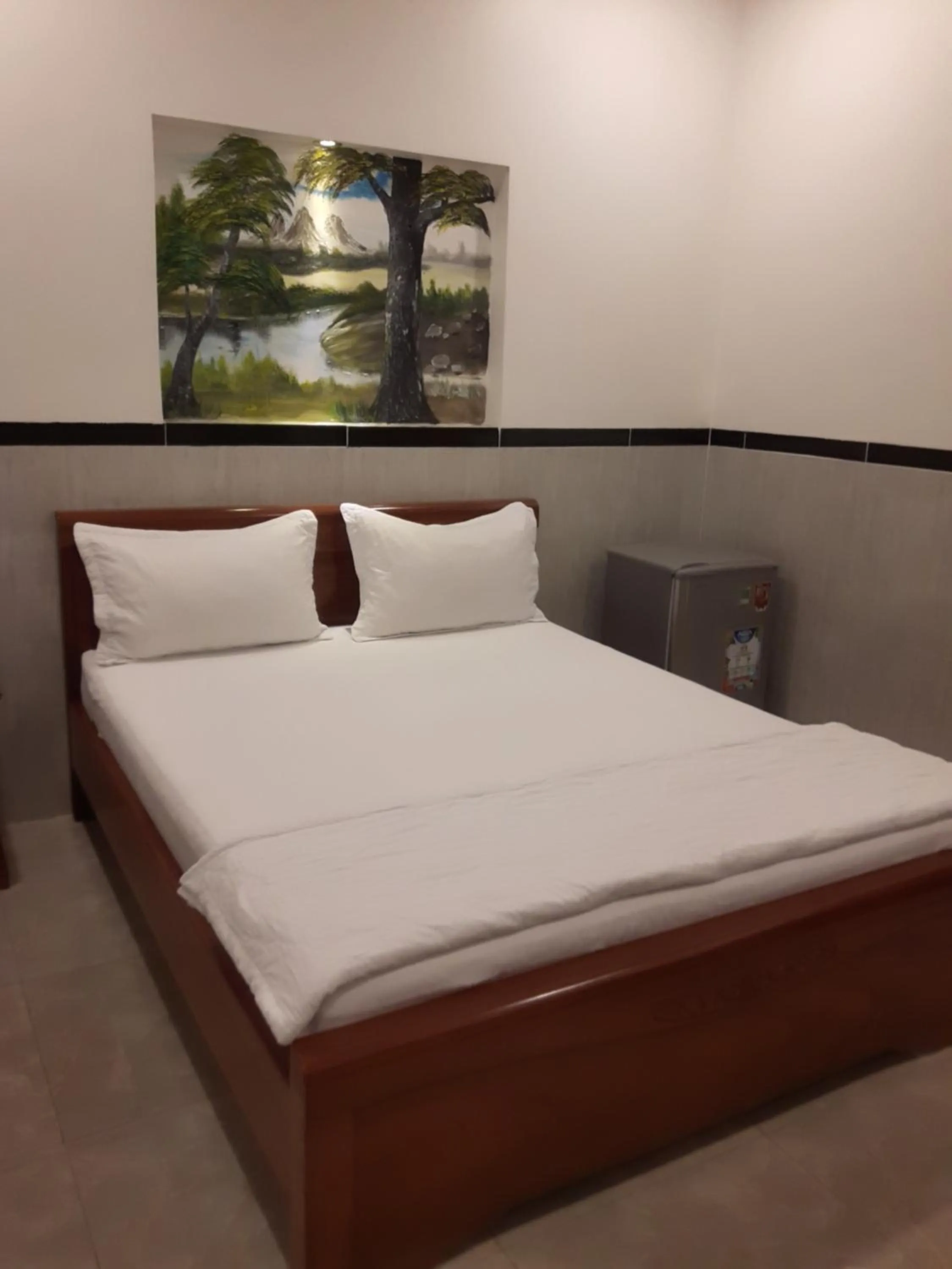 Bed in Motel Hoang Gia