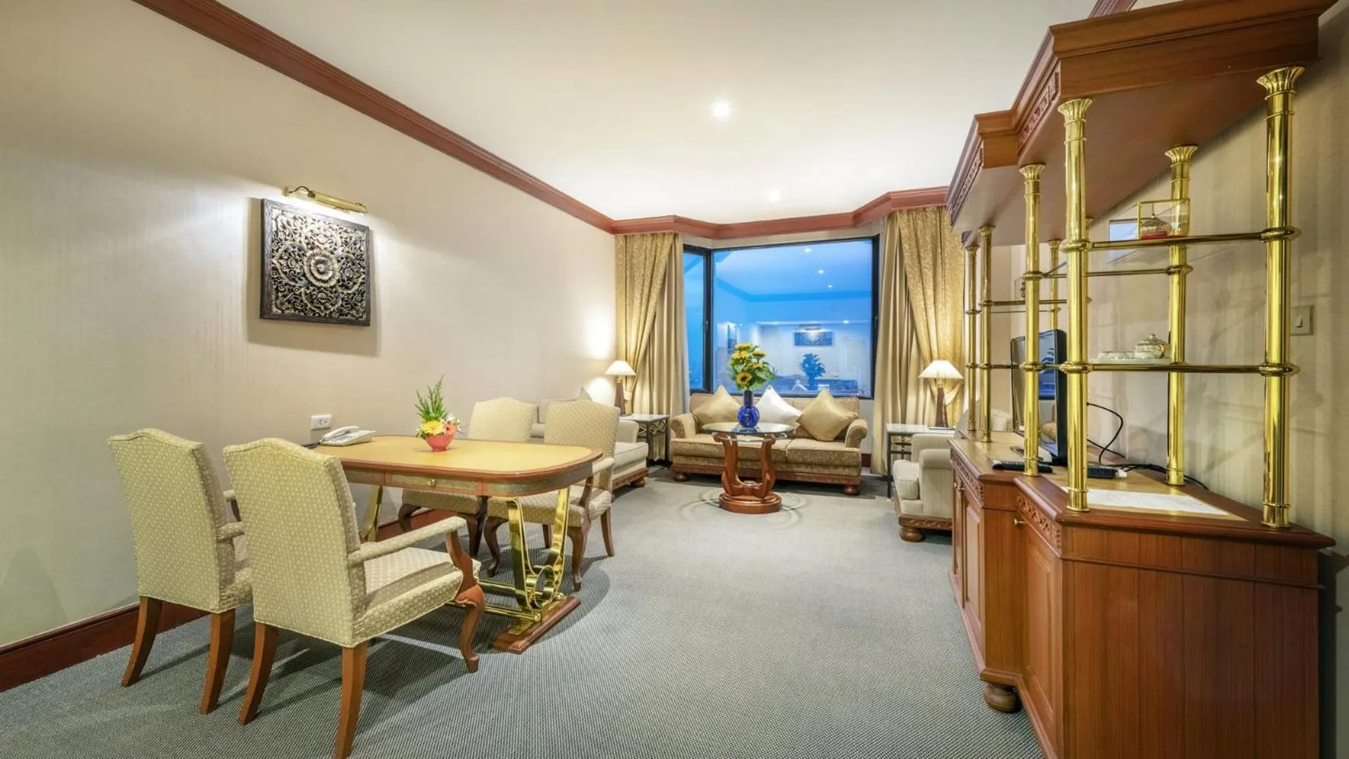 Bedroom in Ramada by Wyndham Bangkok Chaophya Park