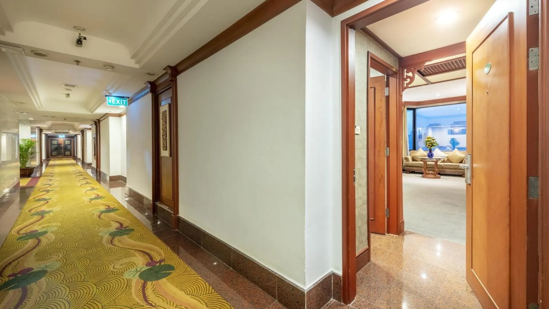 Bedroom in Ramada by Wyndham Bangkok Chaophya Park