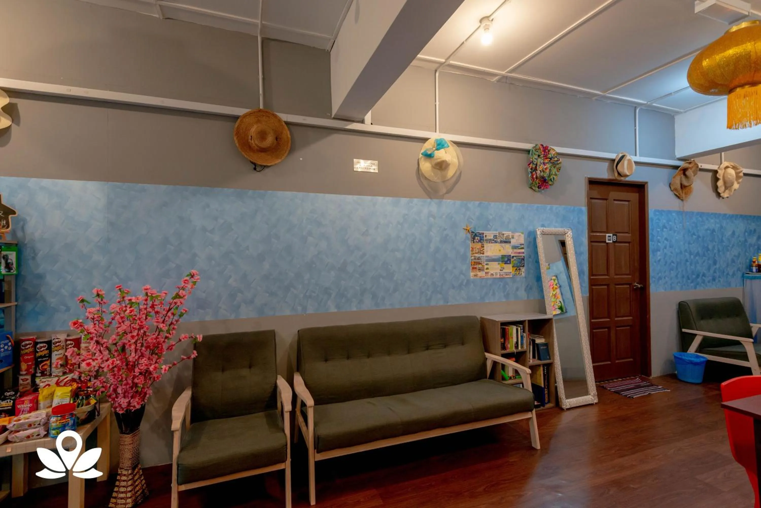 Lobby or reception in Island Backpackers