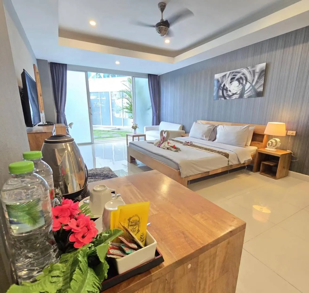 Living room in Cozy Resort, A Boutique Hotel