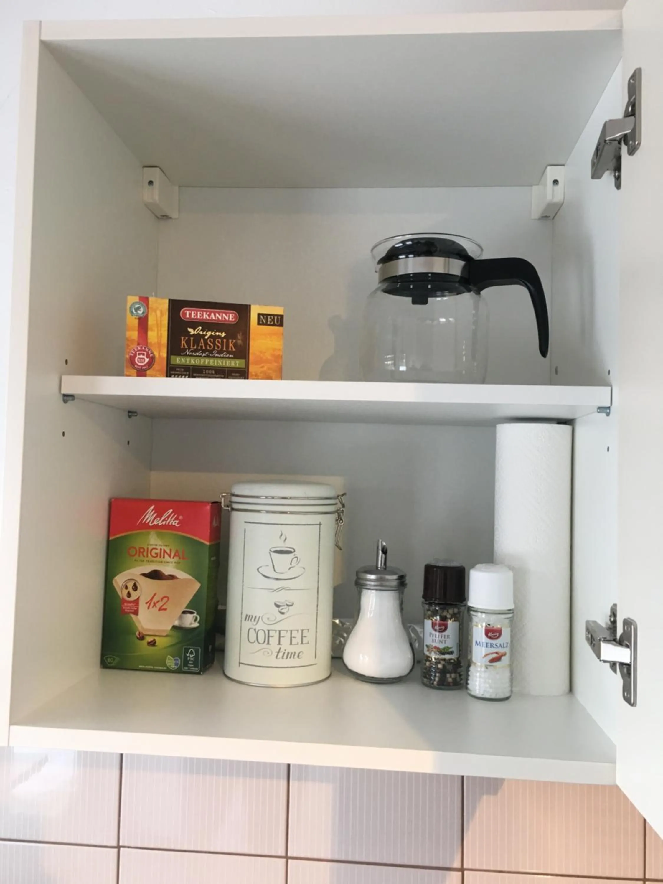 Kitchen or kitchenette in Hanse Hotel Buxtehude