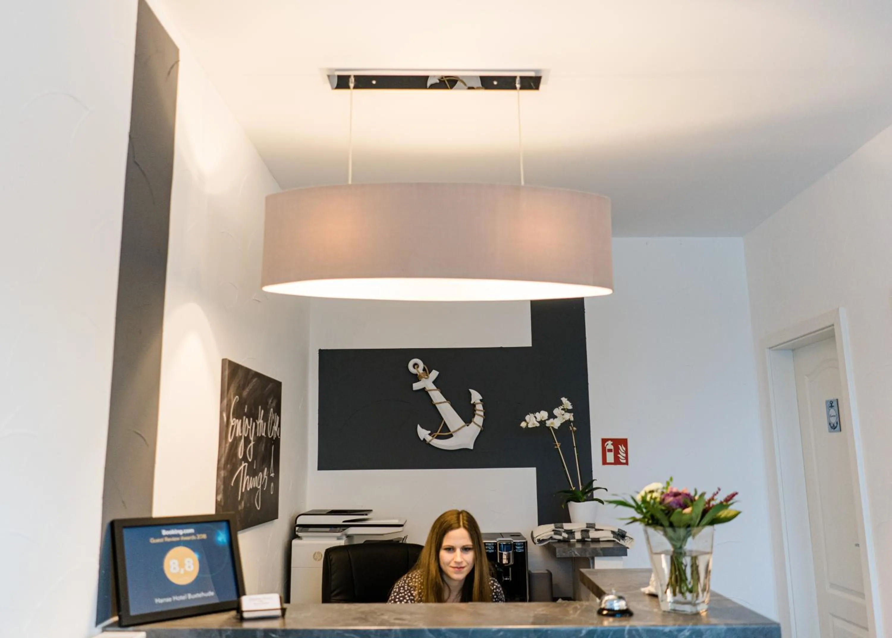 Lobby or reception in Hanse Hotel Buxtehude