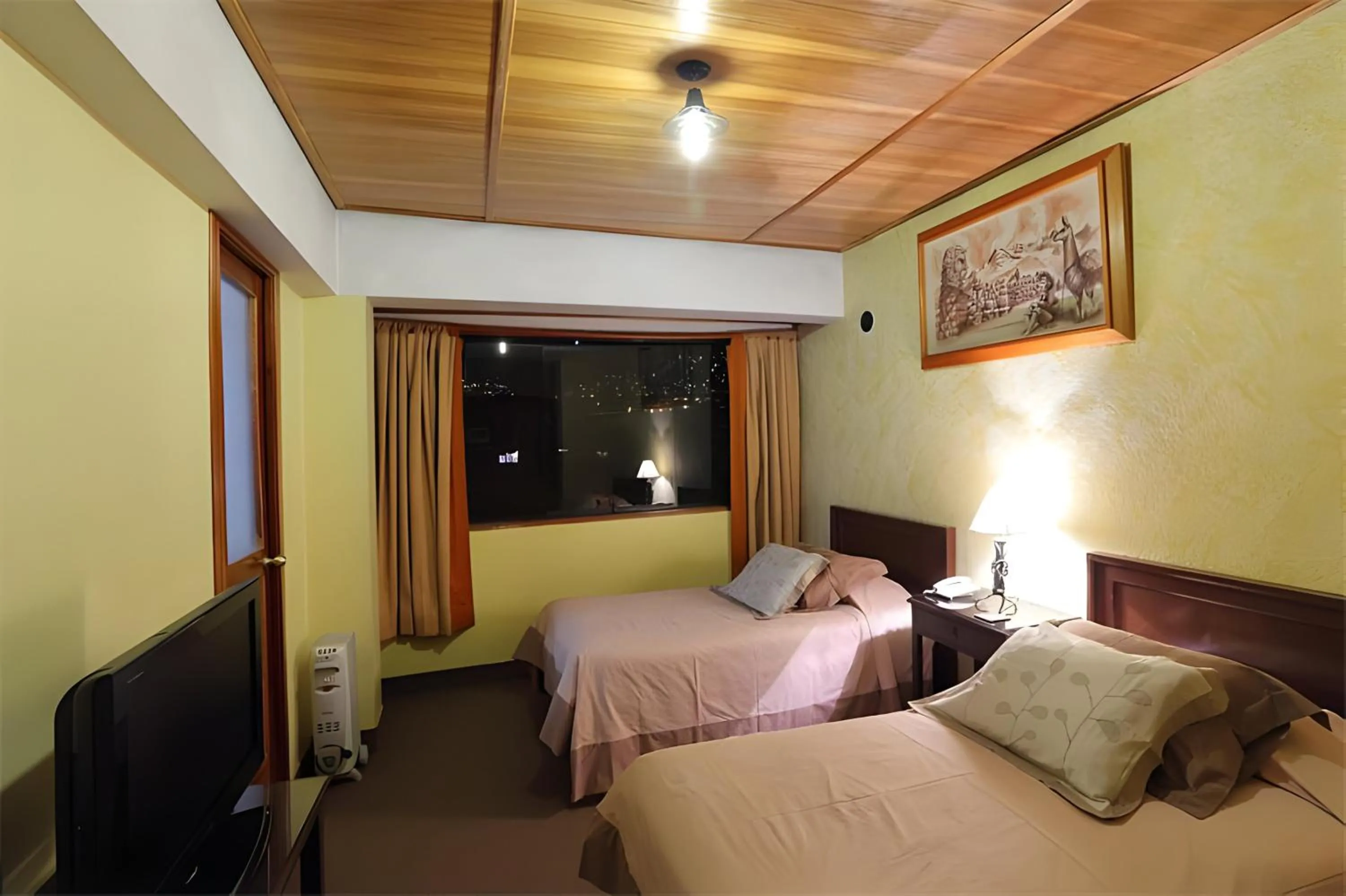 Bed in Hotel El Puma