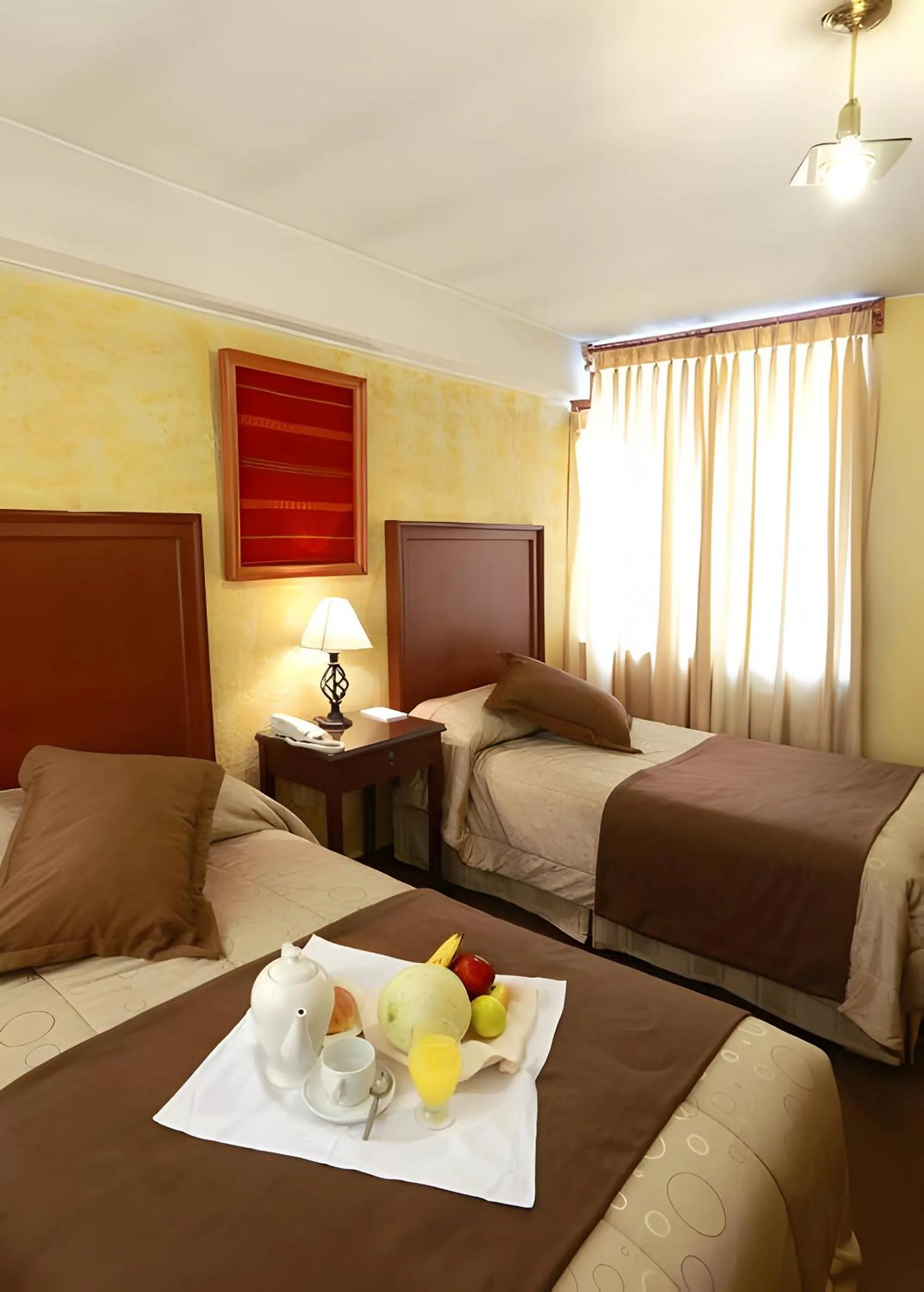 Bed in Hotel El Puma