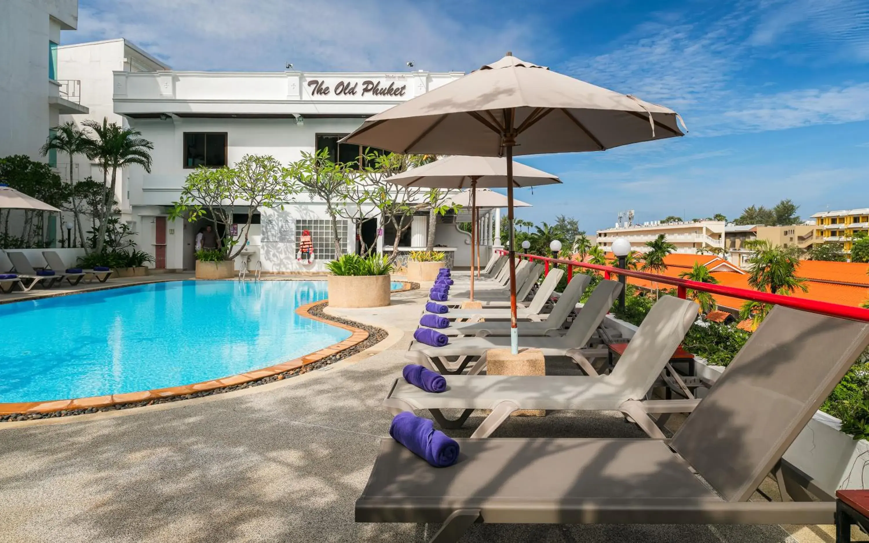 Swimming pool in The Old Phuket - Karon Beach Resort Swimming pool in The Old Phuket - Karon Beach Resort