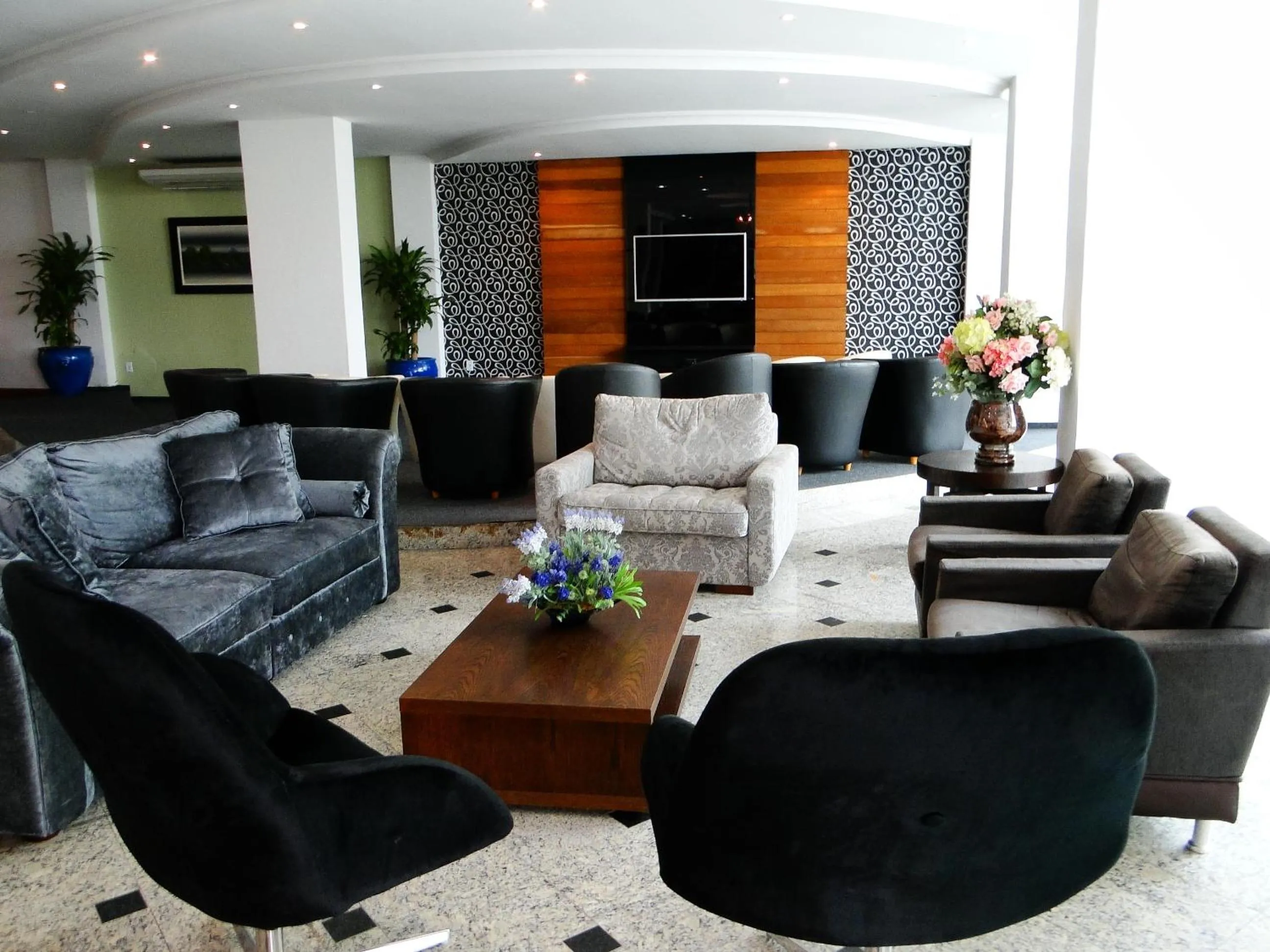 Seating area in Hotel das Américas