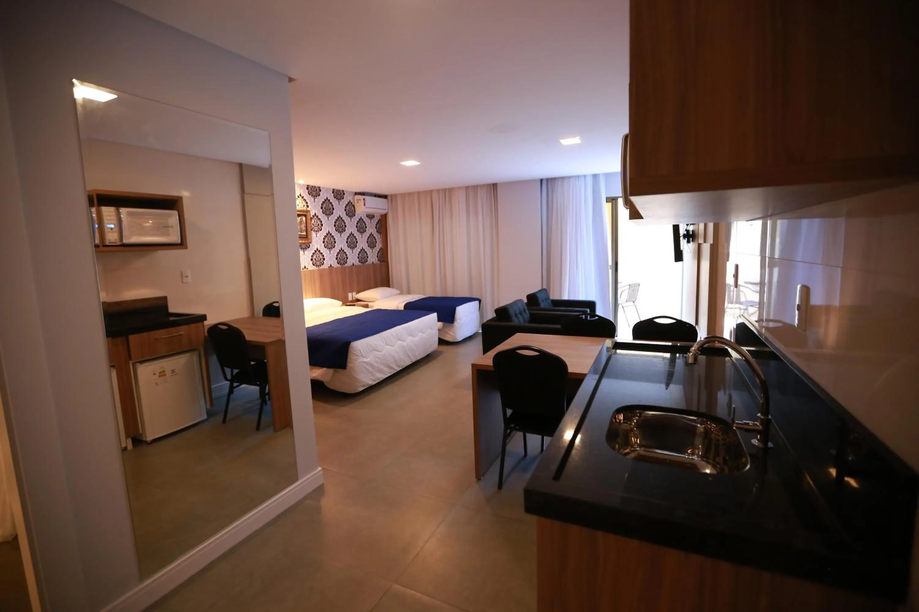 Decorative detail, Bed in Hotel das Américas